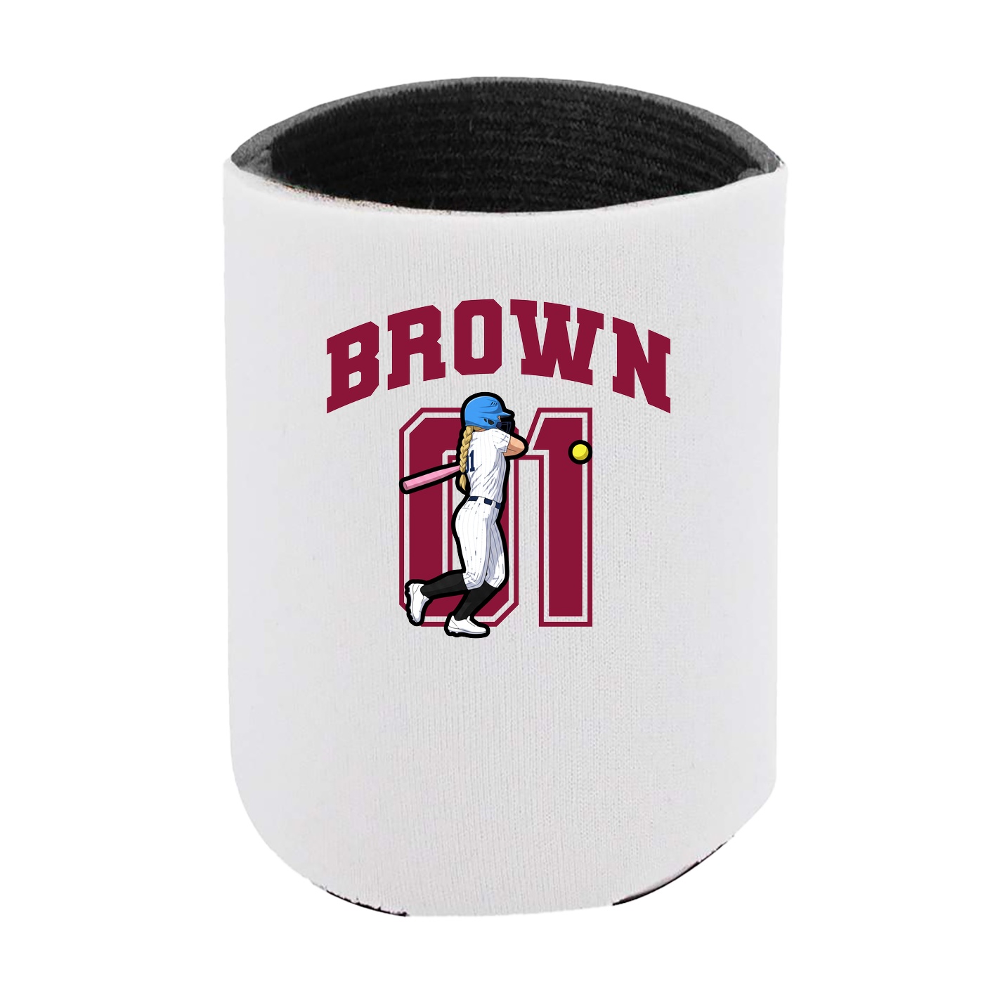 Can Holder — Number in White