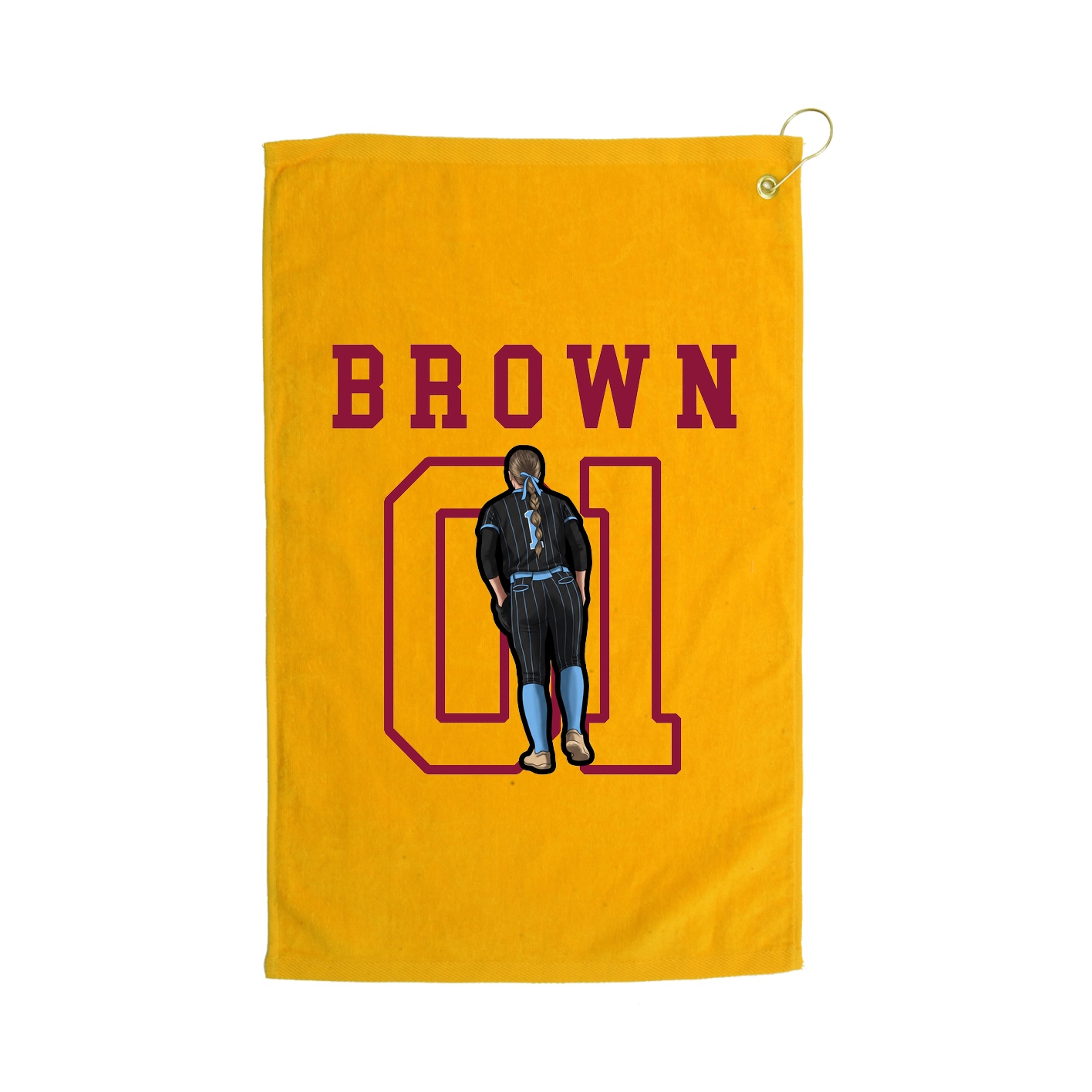 Golf Towel — Shirsey in Gold
