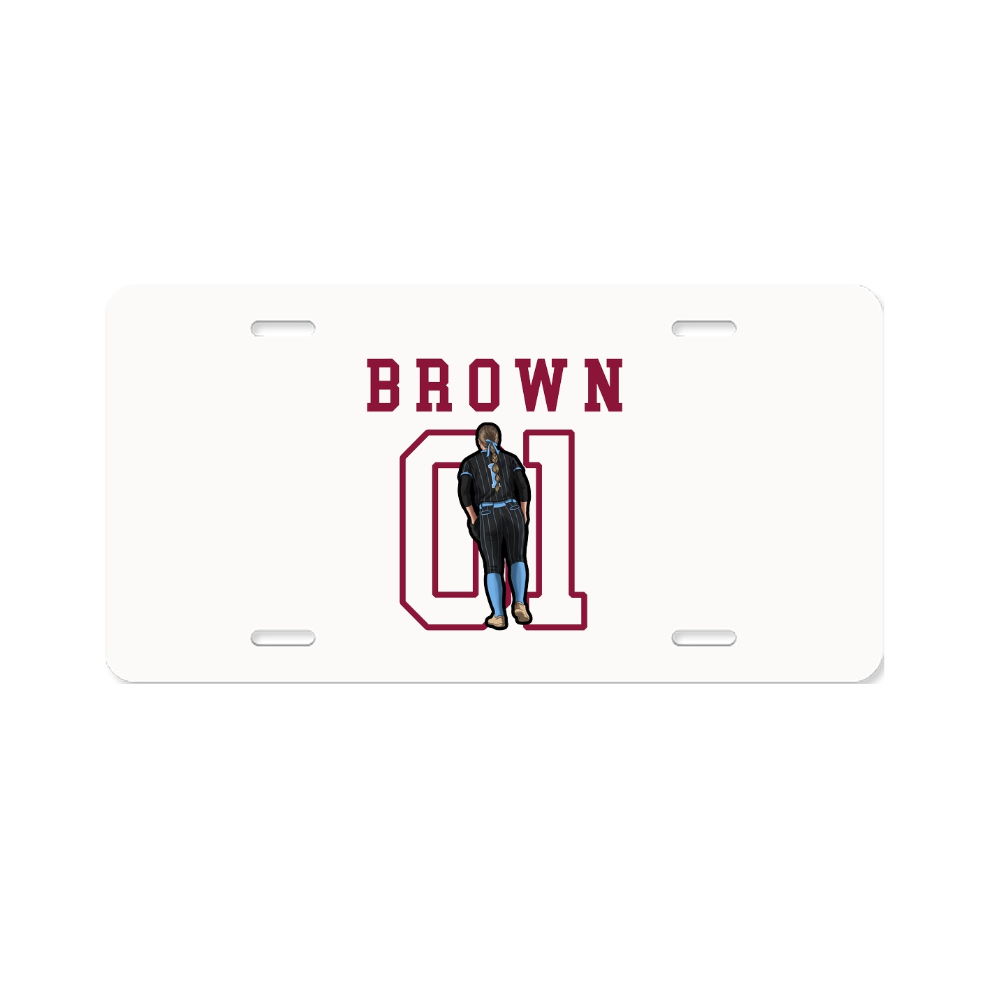License Plate — Shirsey in Classic