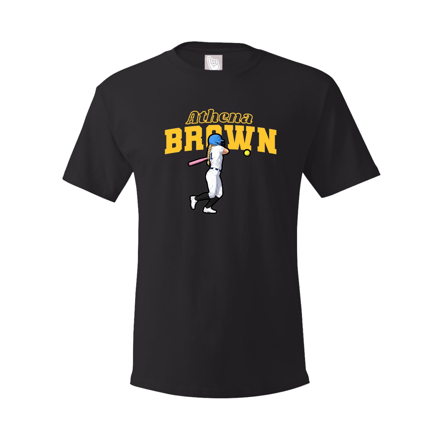 Tee — Name Arch in Black