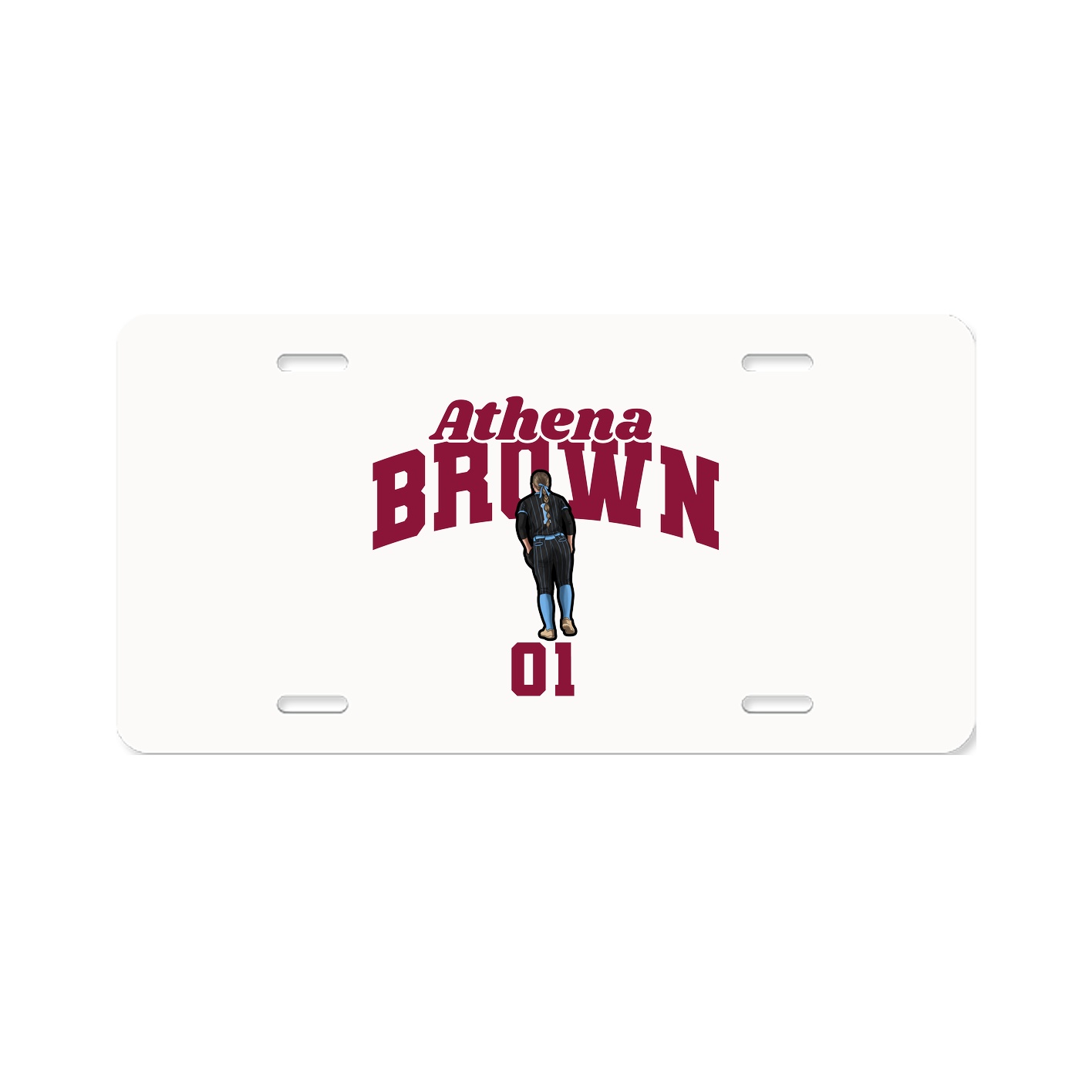 License Plate — Signature Arch in Classic