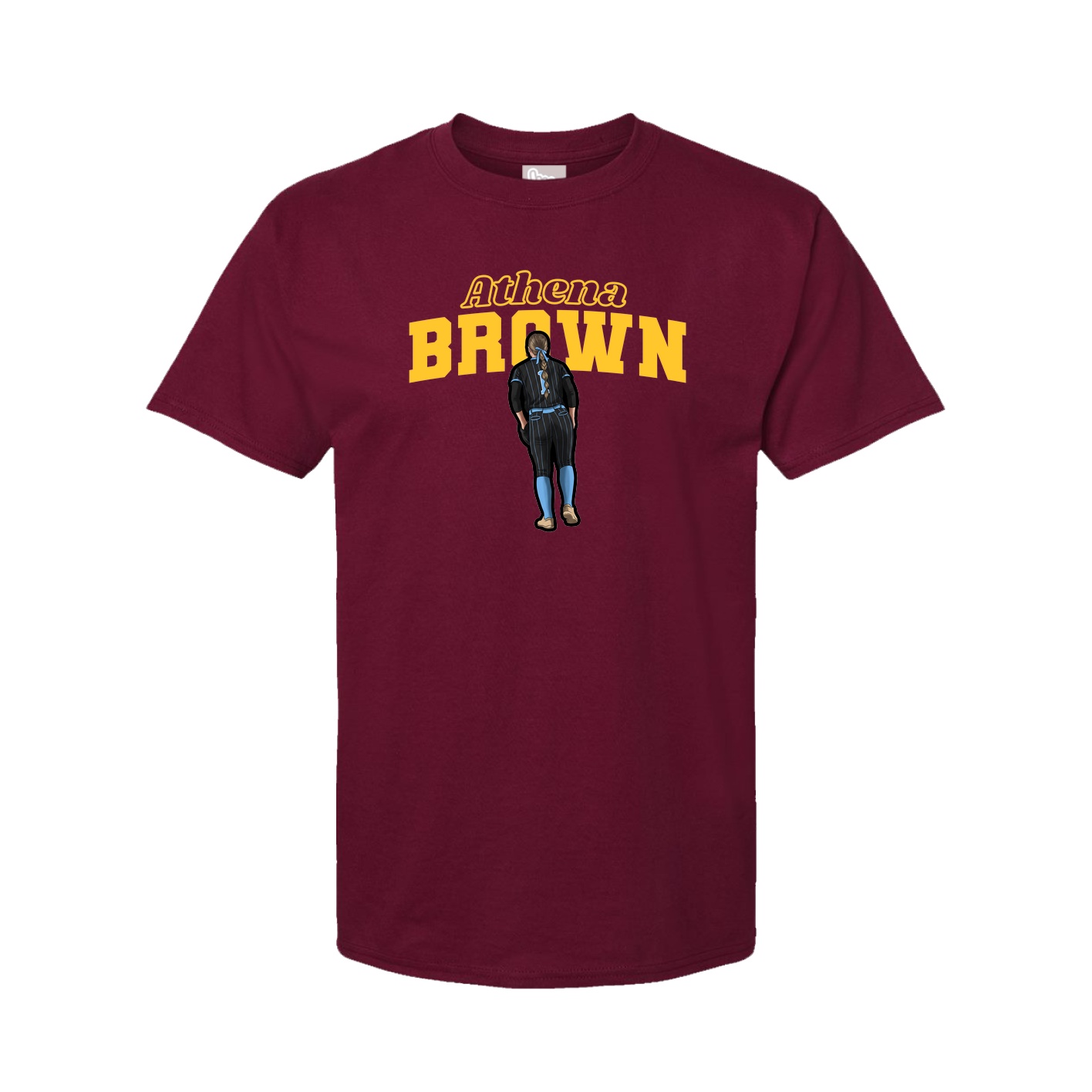 Tee — Name Arch in Cardinal