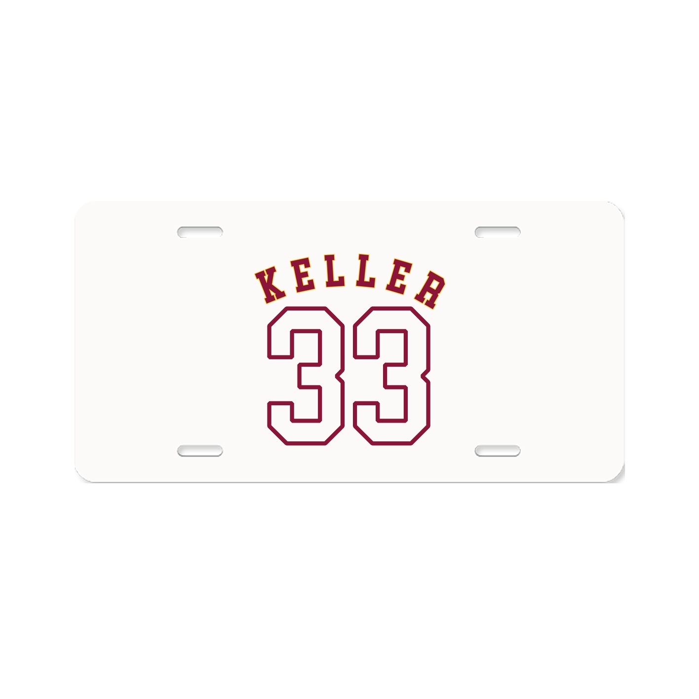 License Plate — Shirsey Arch in Classic