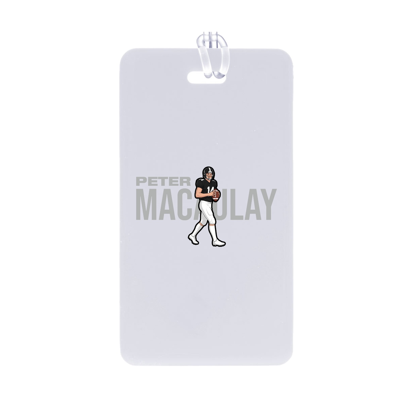 Bag Tag — Player Name in Classic