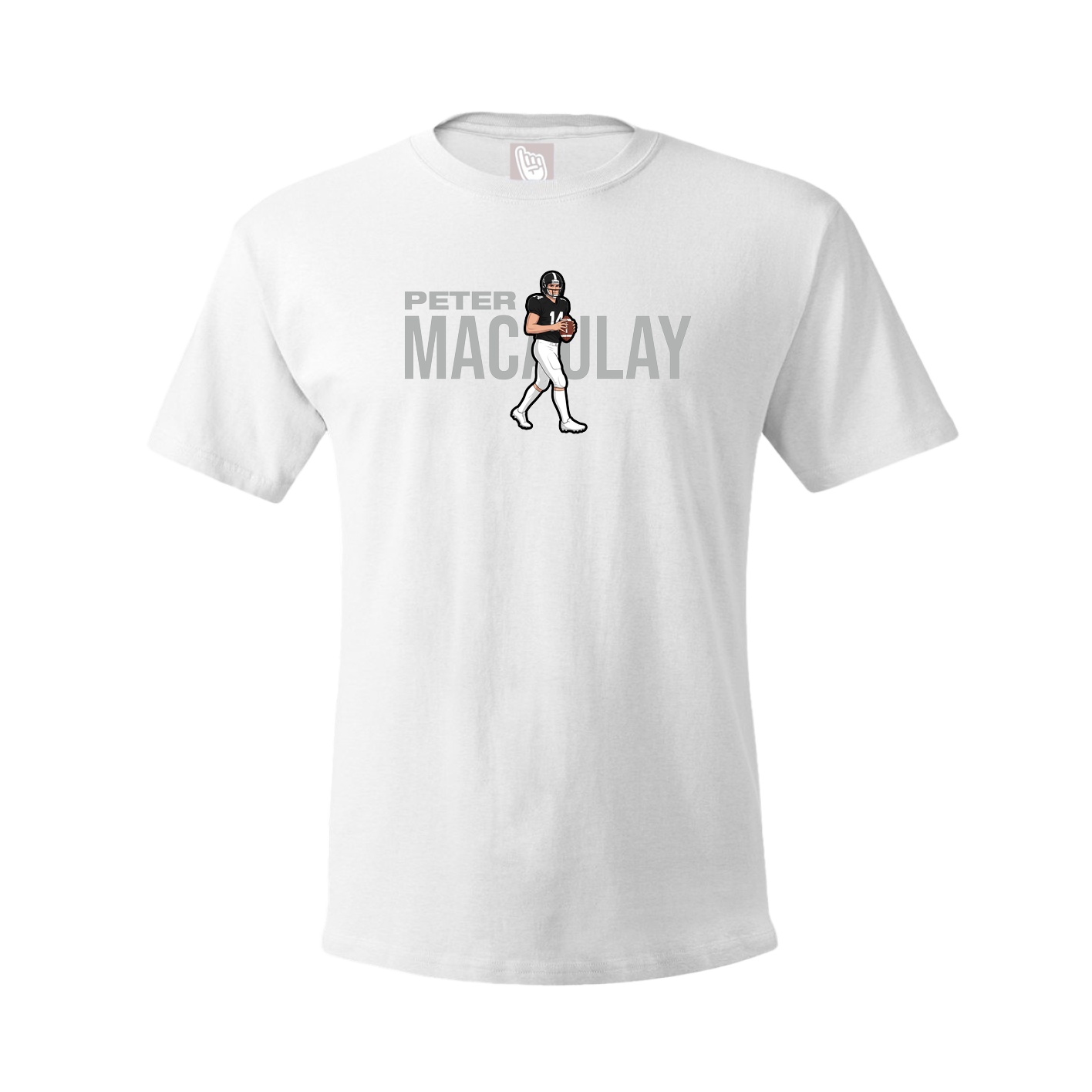 Youth Tee — Player Name in White