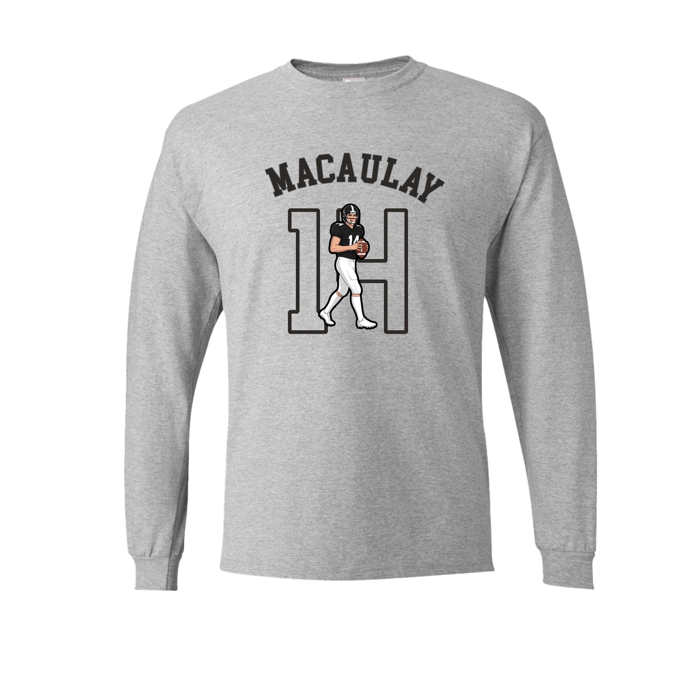 Long Sleeve Tee — Shirsey Arch in Grey