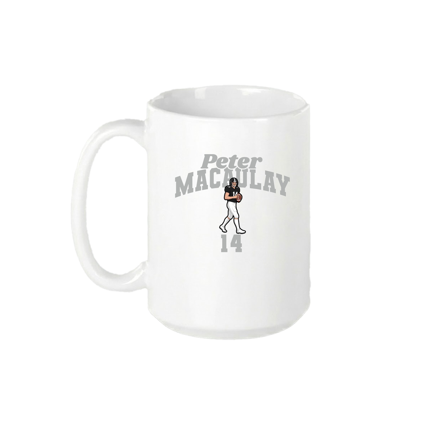 15oz Coffee Mug — Signature Arch in White
