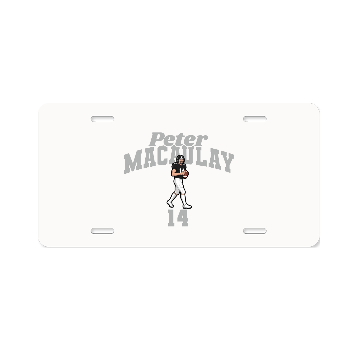 License Plate — Signature Arch in Classic