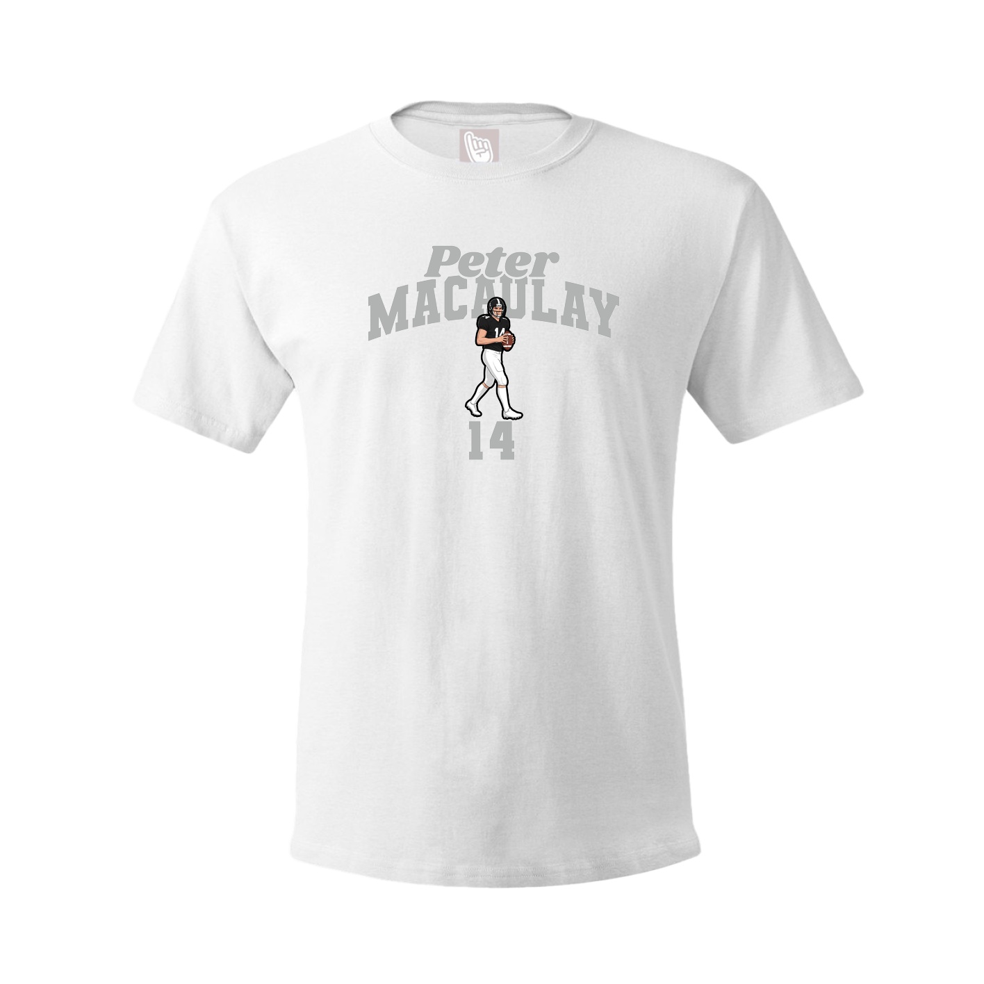 Youth Tee — Signature Arch in White