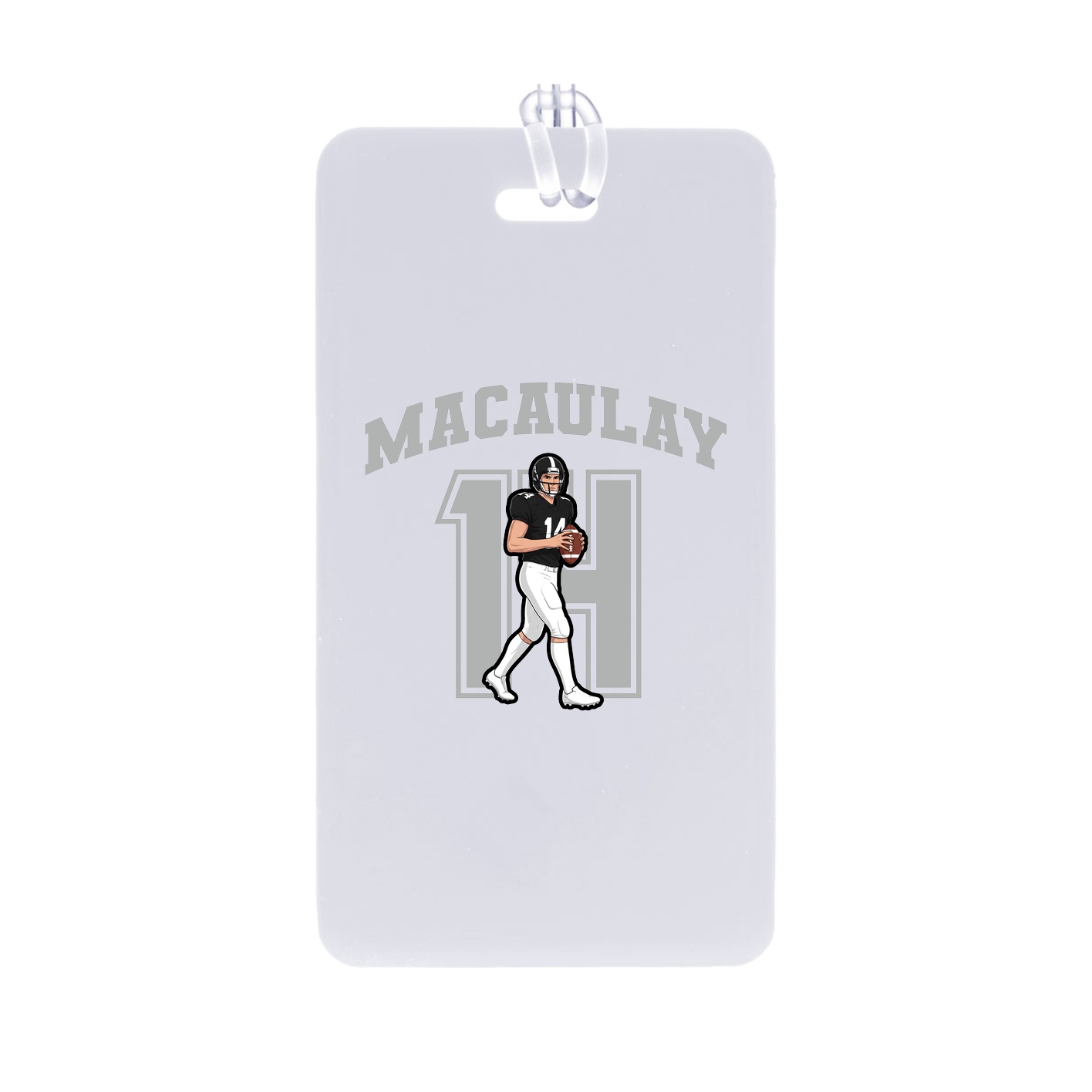 Bag Tag — Number in Classic