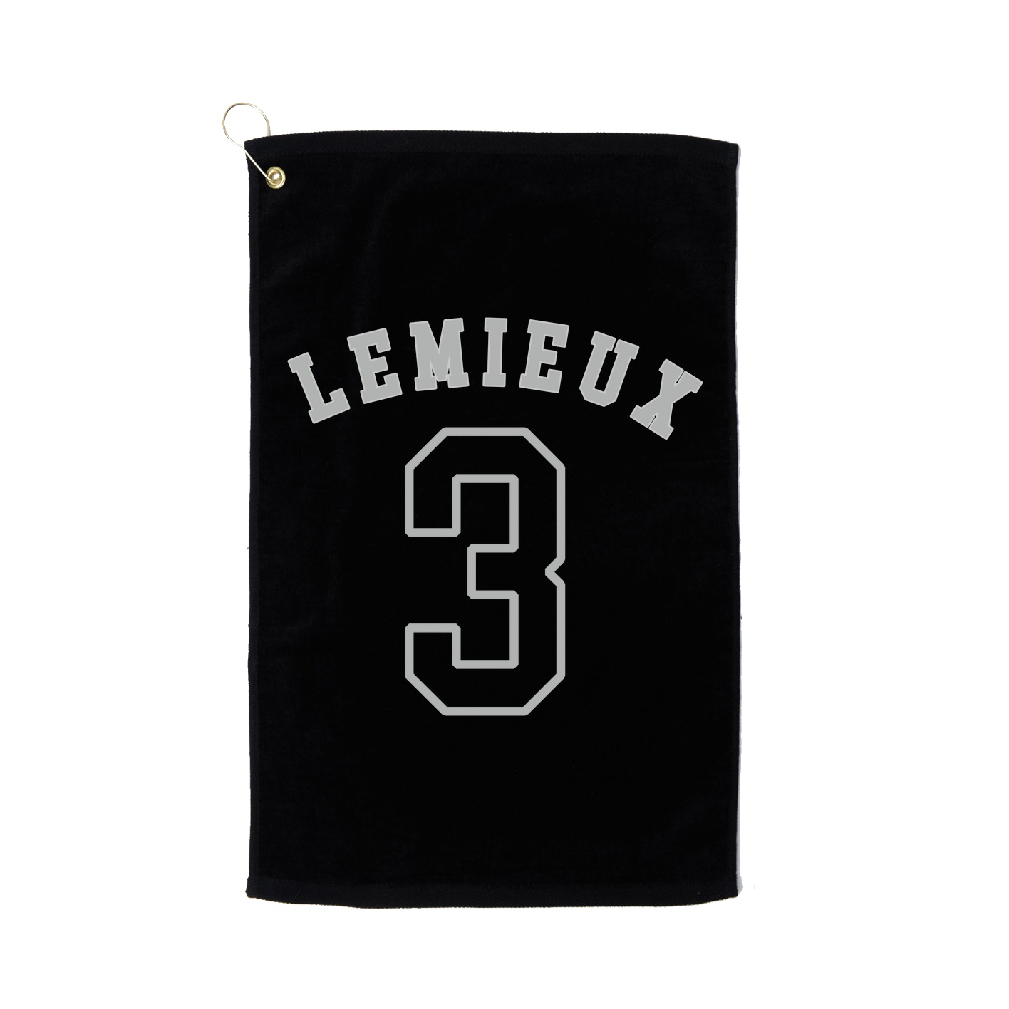 Golf Towel — Shirsey Arch in Black
