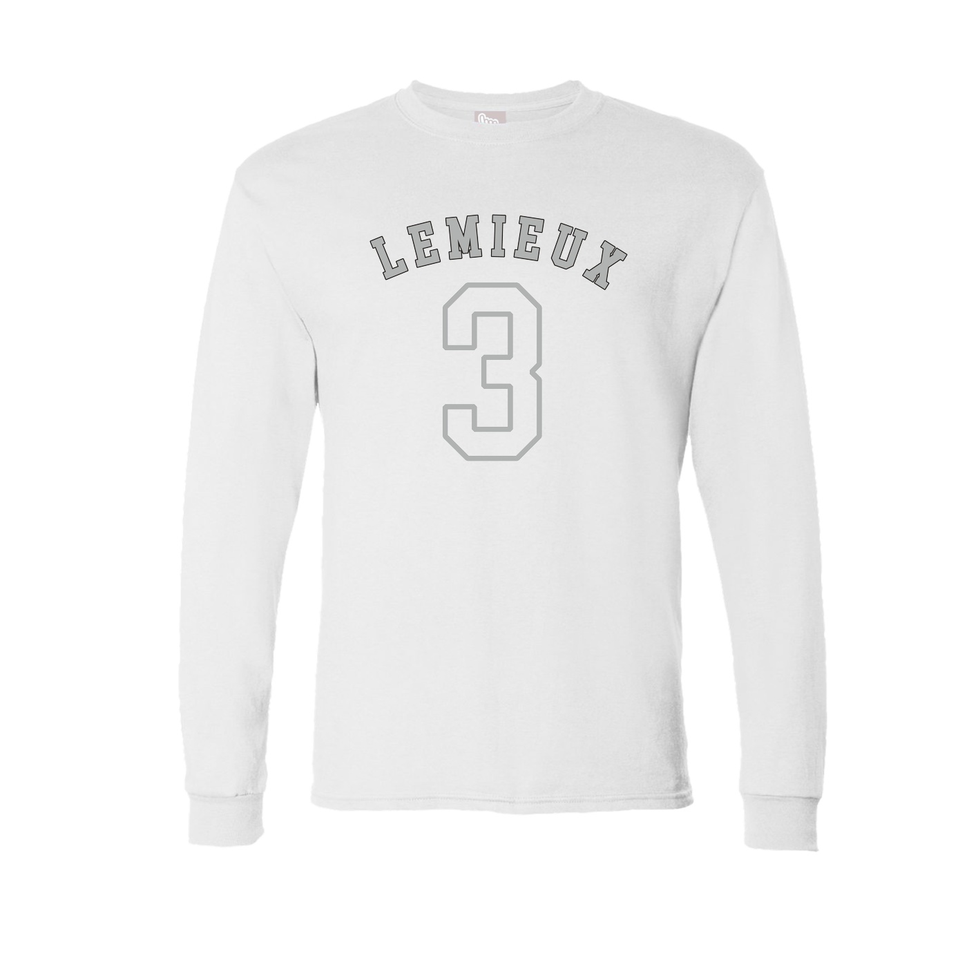Long Sleeve Tee — Shirsey Arch in White