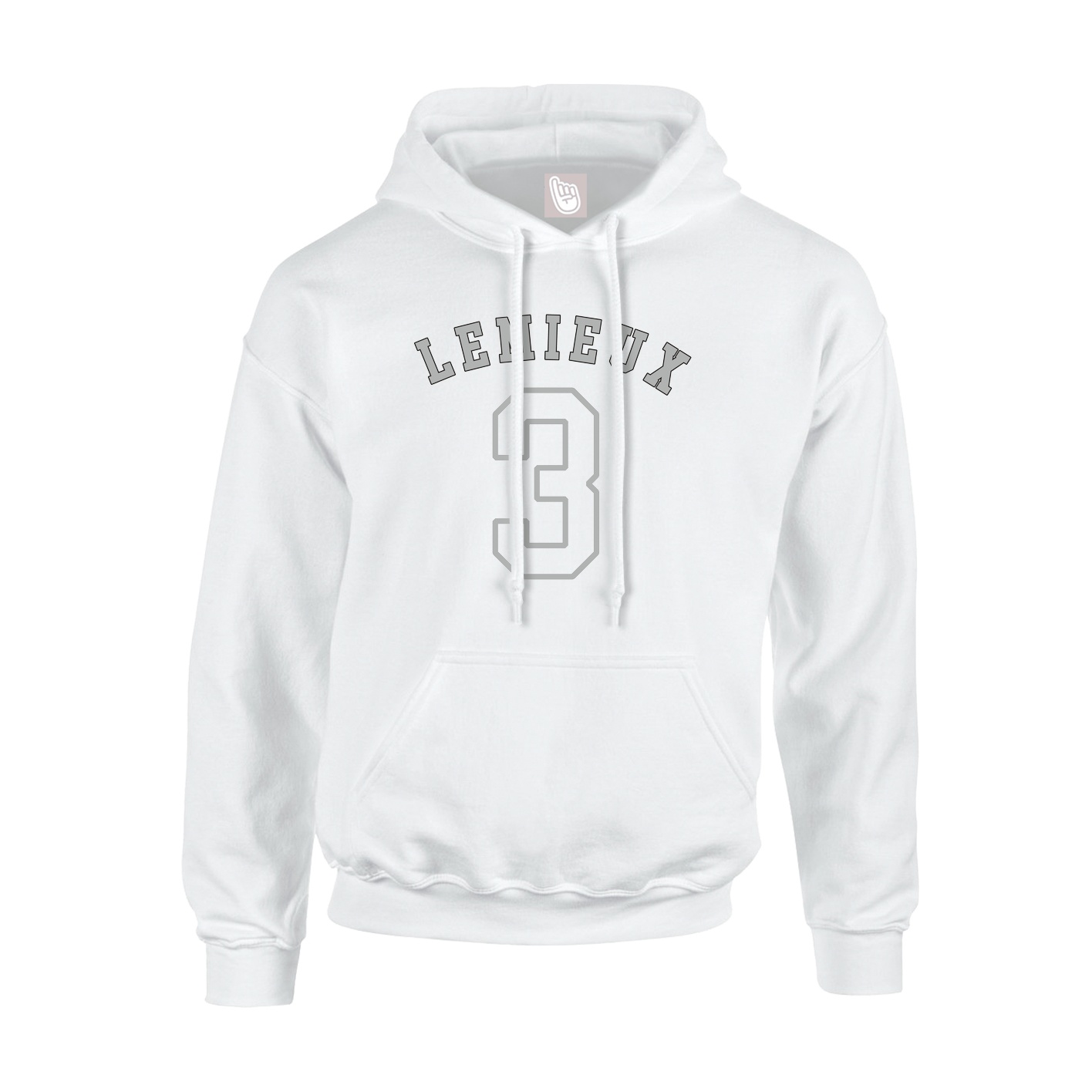 Youth Hoodie — Shirsey Arch in White