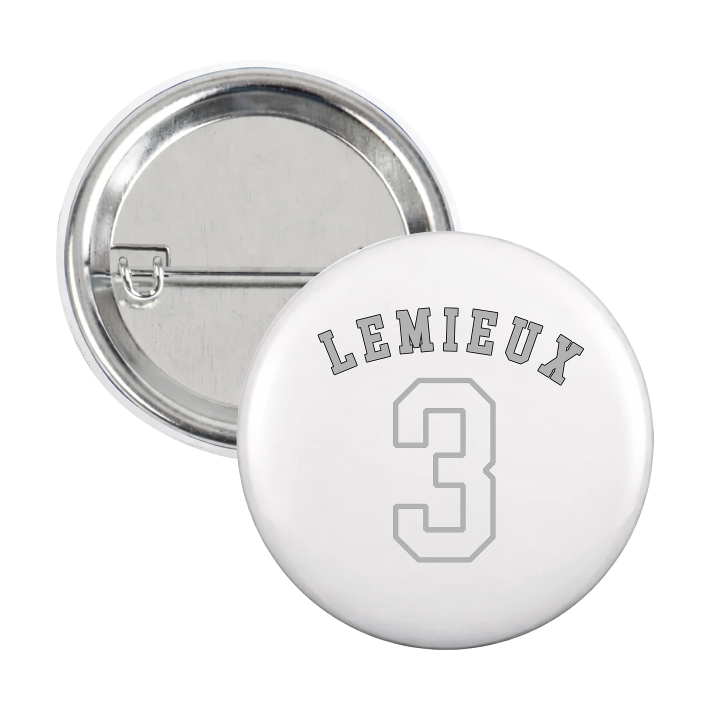Game Day Button — Shirsey Arch in White