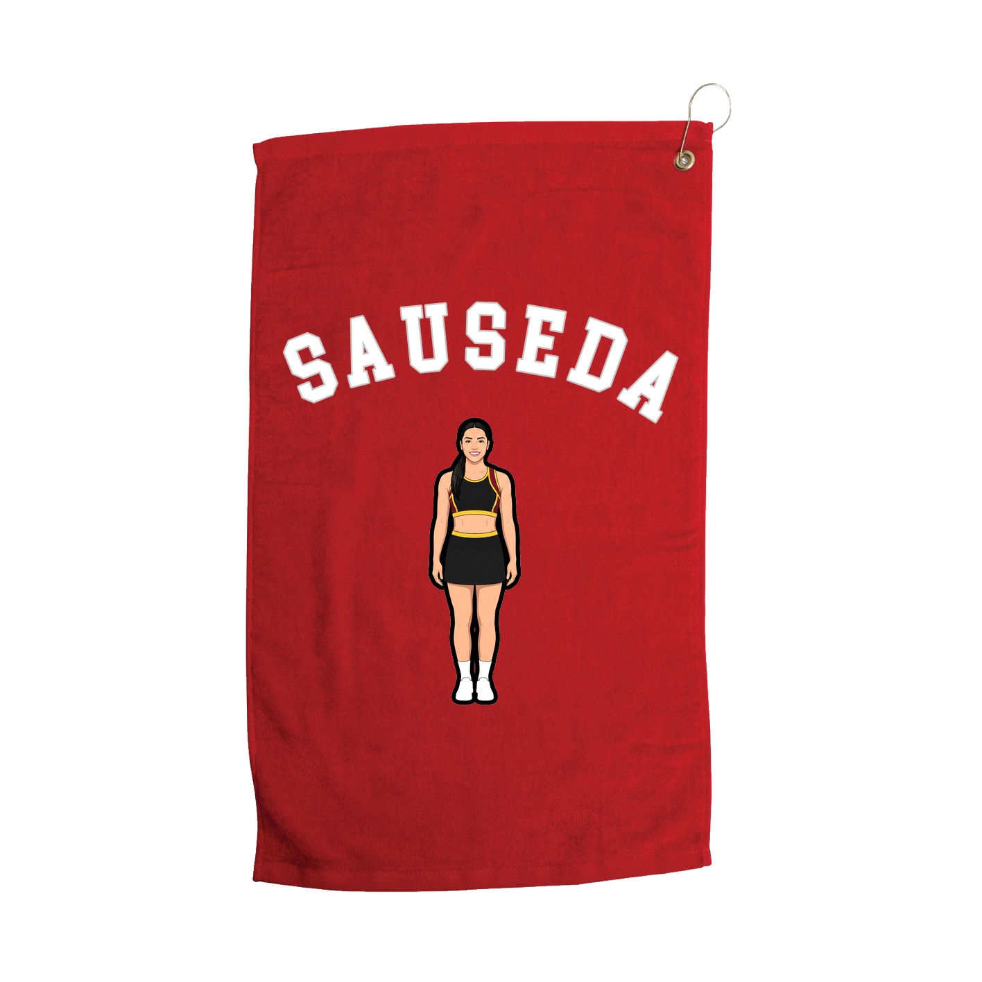 Golf Towel — Shirsey Arch in Red