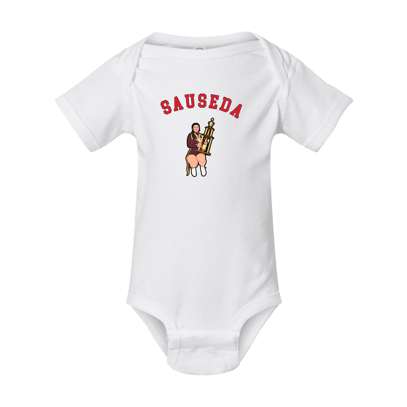 Baby Onesie — Shirsey Arch in White