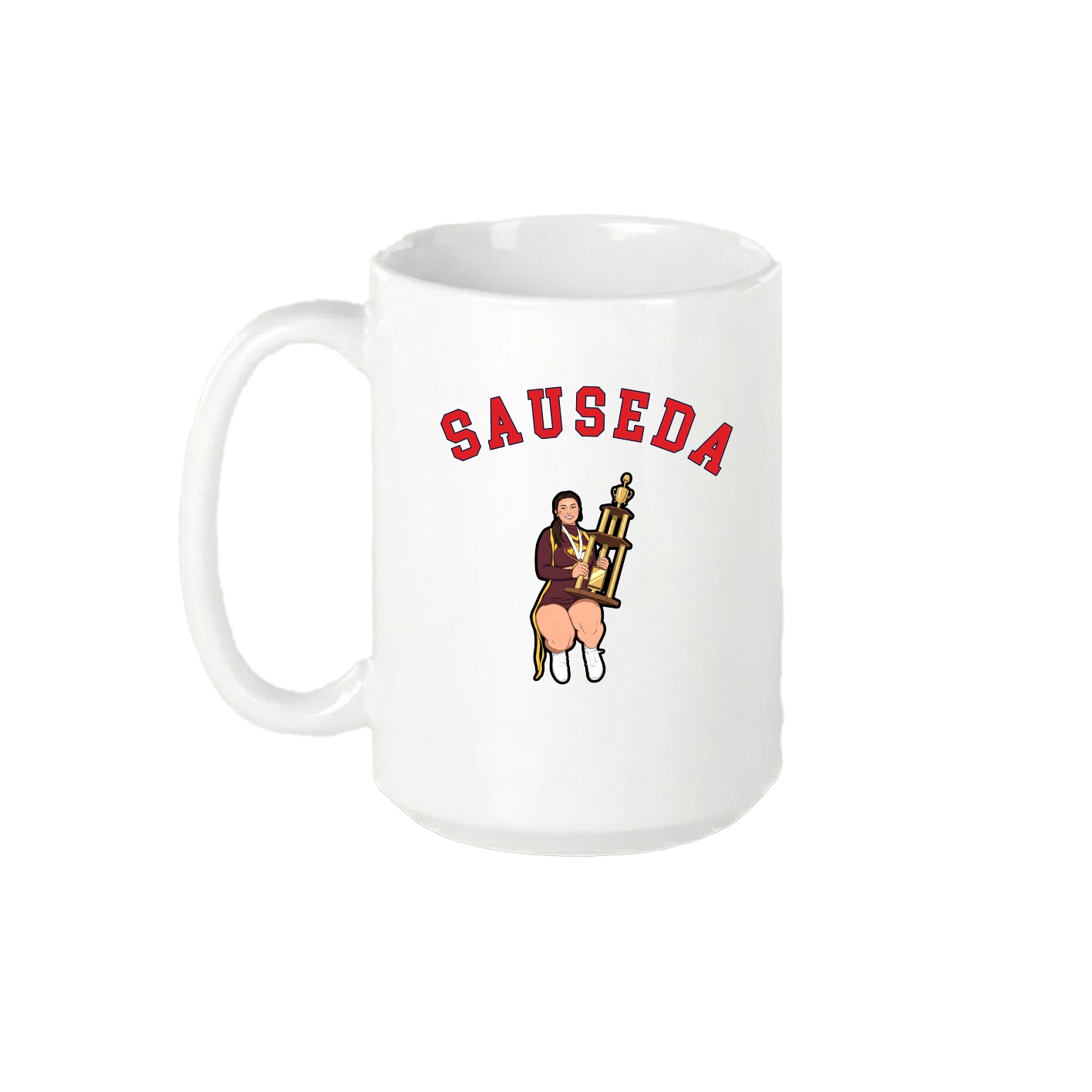 15oz Coffee Mug — Shirsey Arch in White