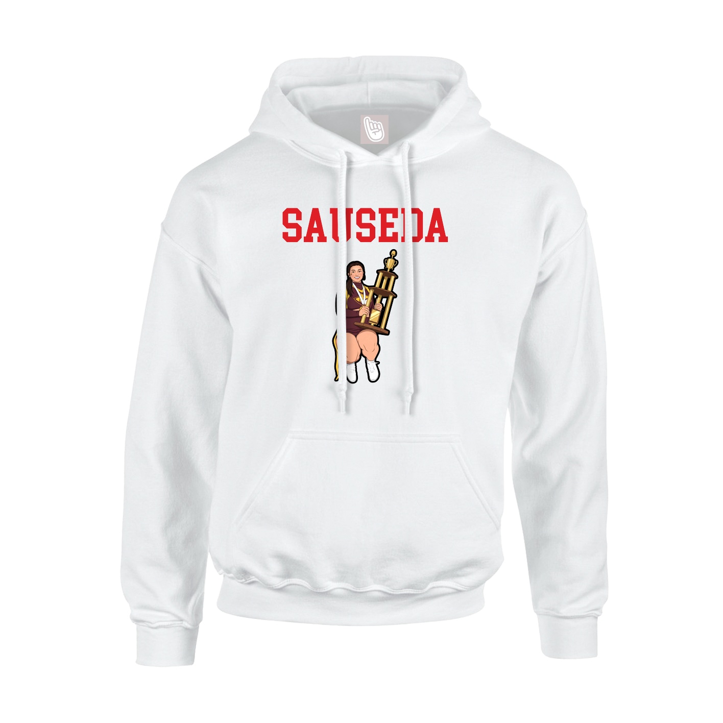 Youth Hoodie — Shirsey in White