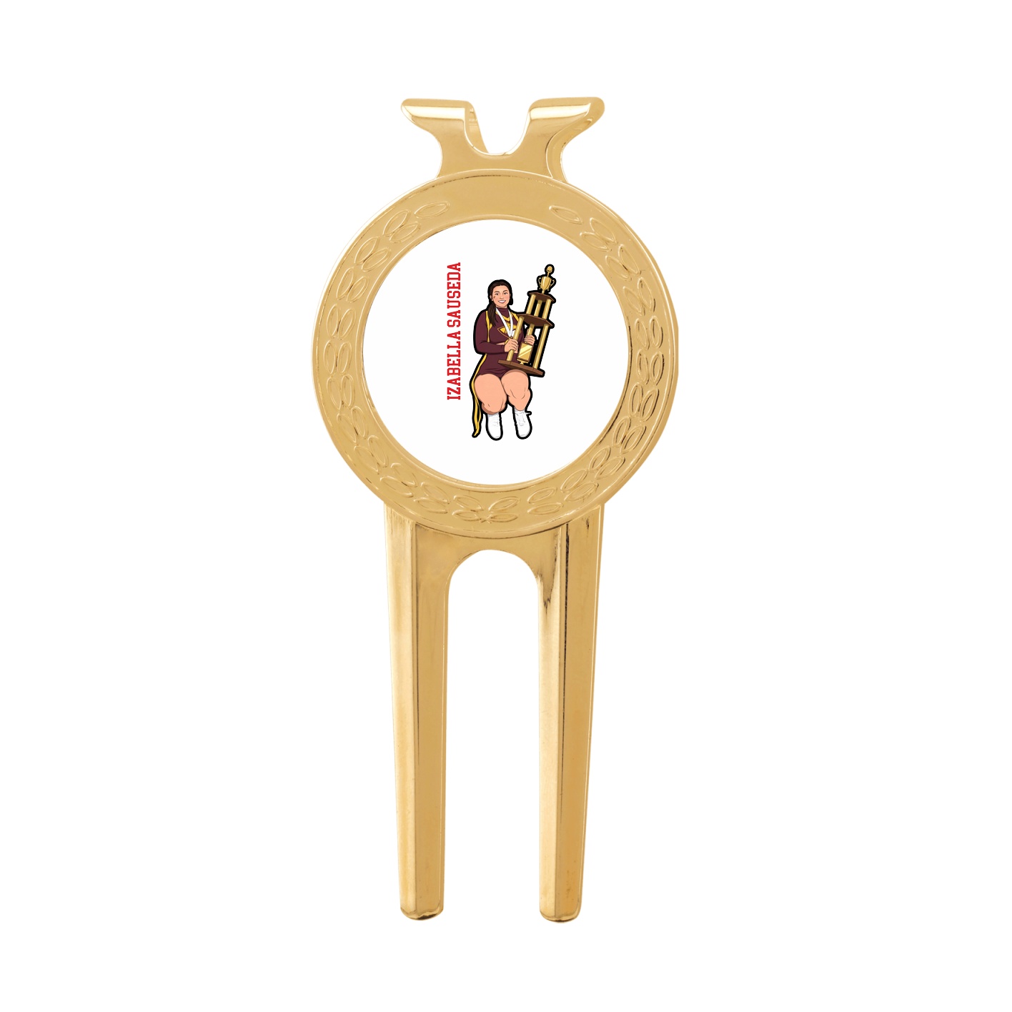 Divot Tool with Ball Marker — Name Vertical in Classic