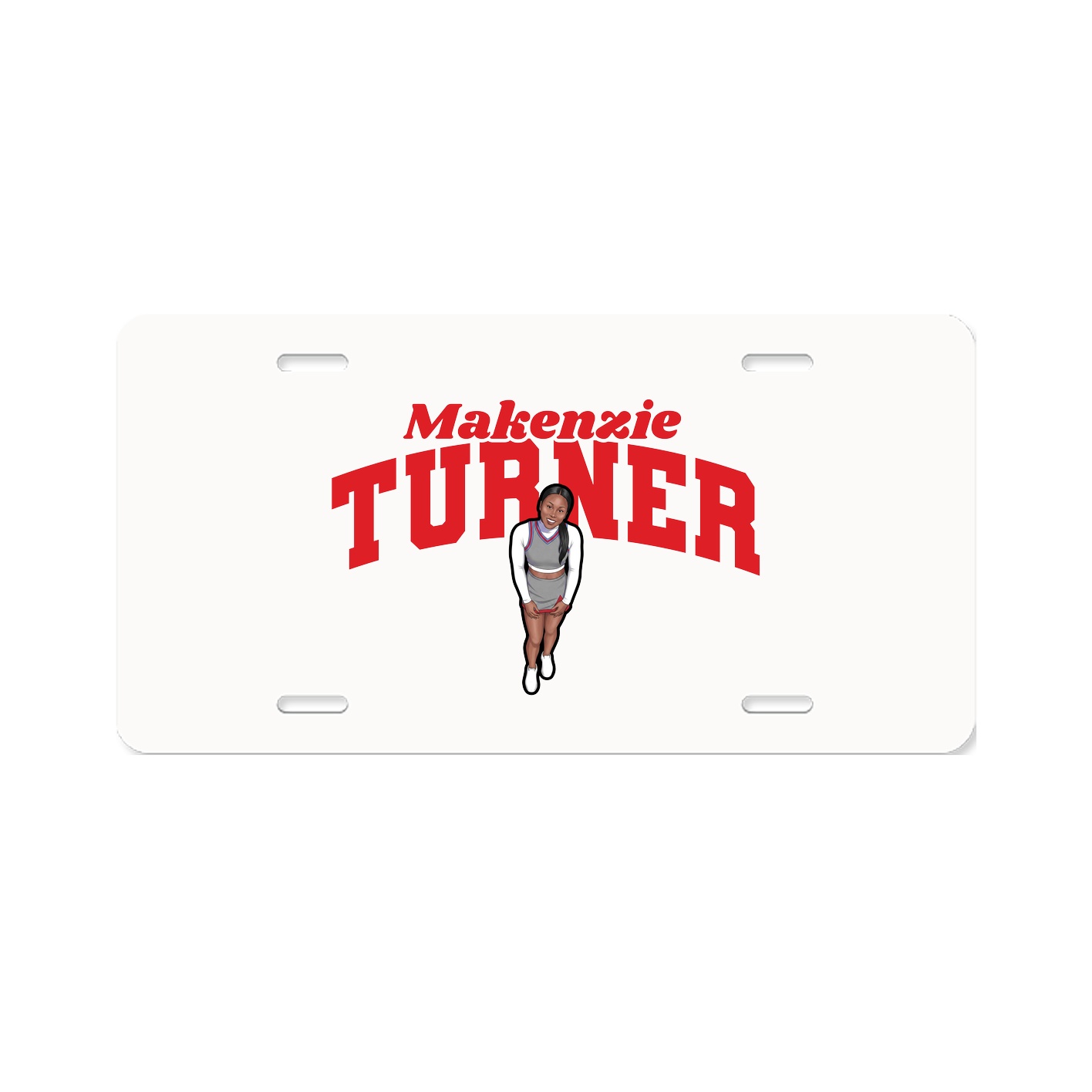 License Plate — Signature Arch in Classic