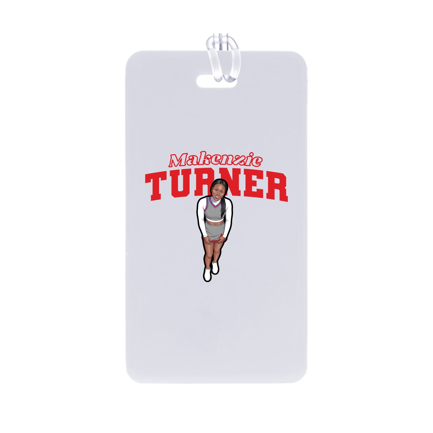 Bag Tag — Name Arch in Classic