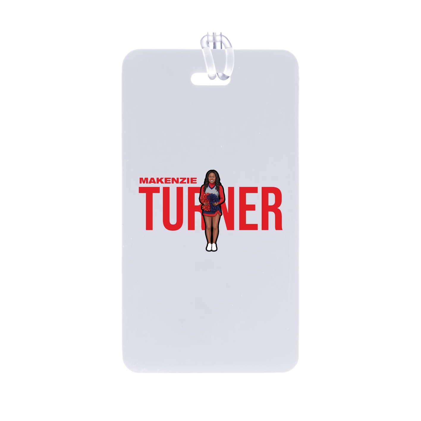 Bag Tag — Player Name in Classic