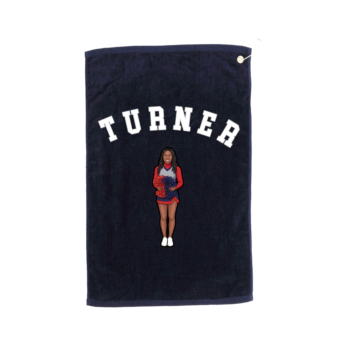 Golf Towel — Shirsey Arch in Navy