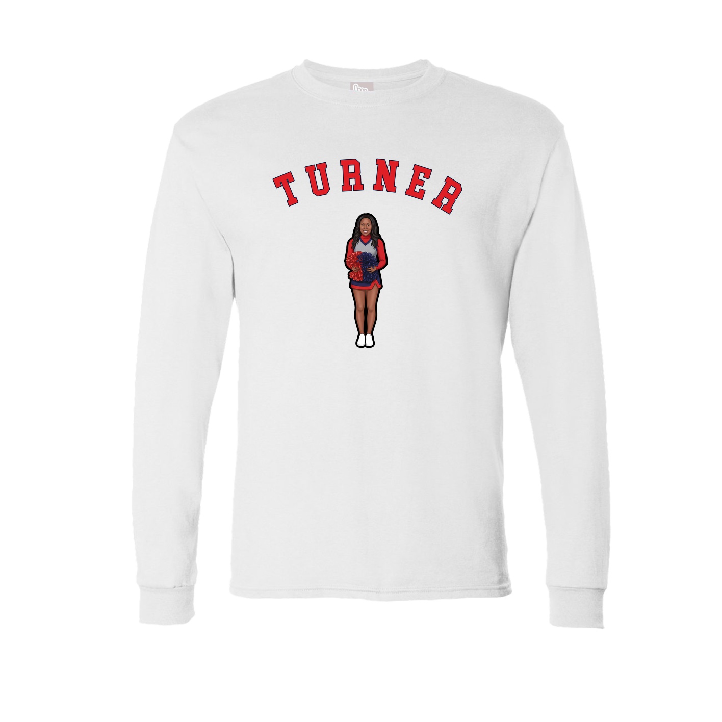 Long Sleeve Tee — Shirsey Arch in White