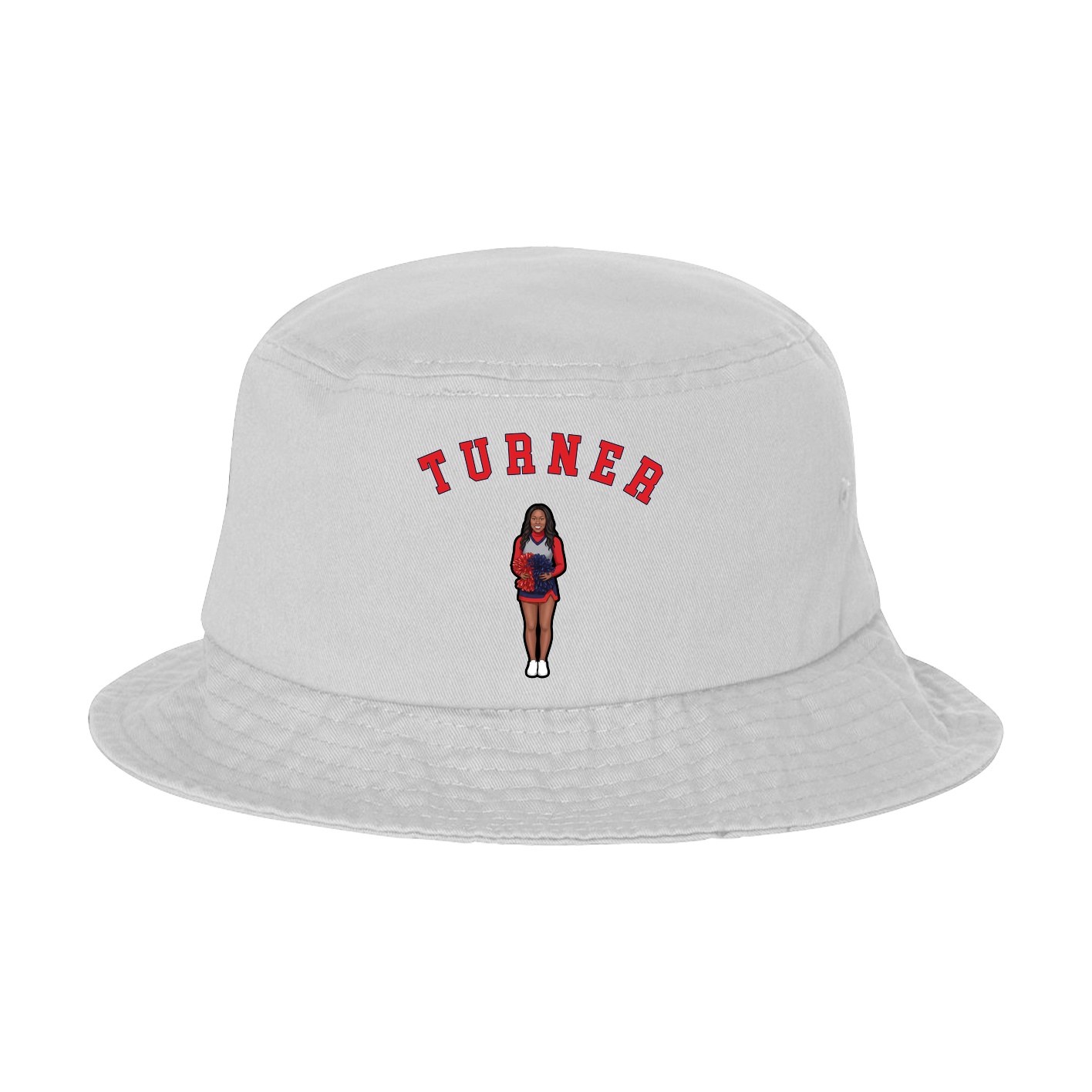 Bucket Cap — Shirsey Arch in White