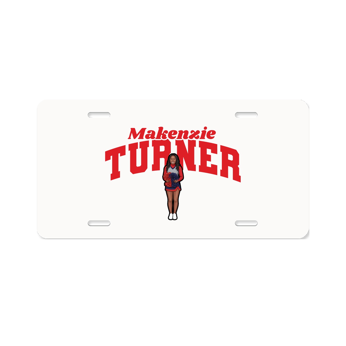 License Plate — Signature Arch in Classic