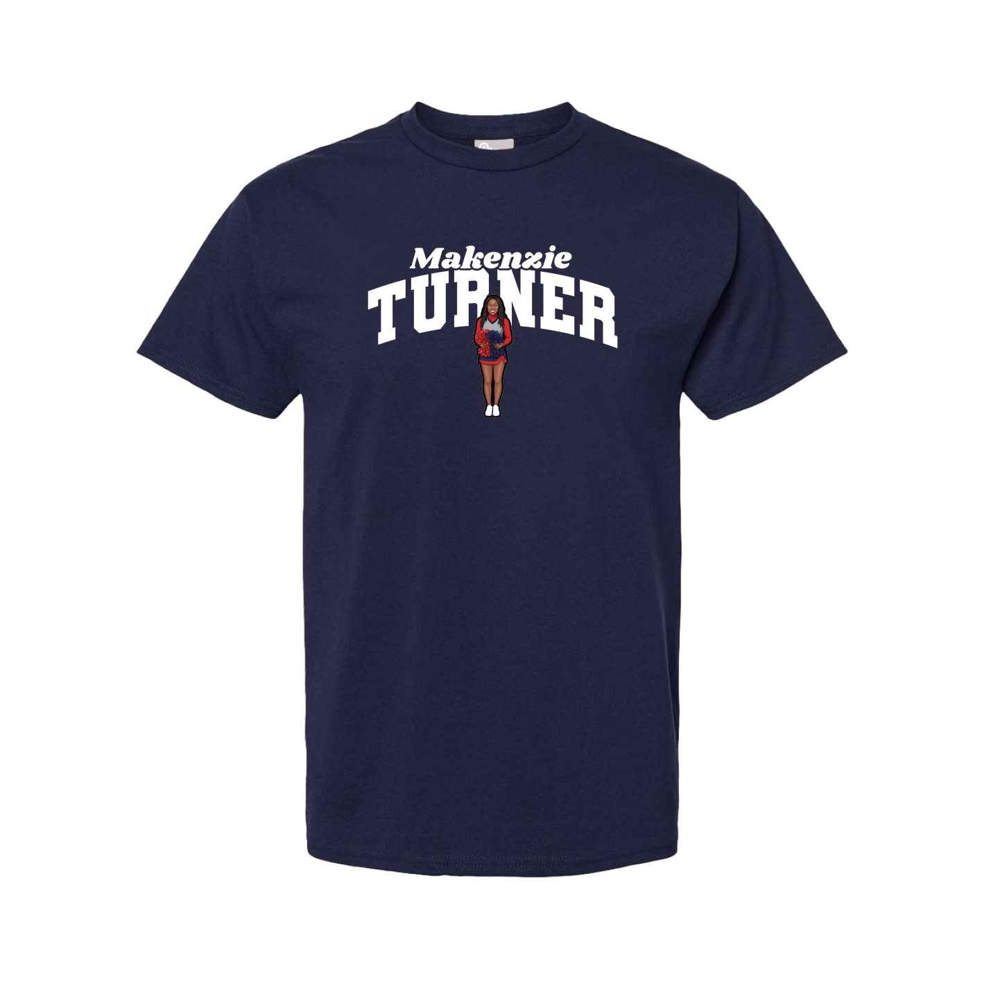 Youth Tee — Signature Arch in Navy