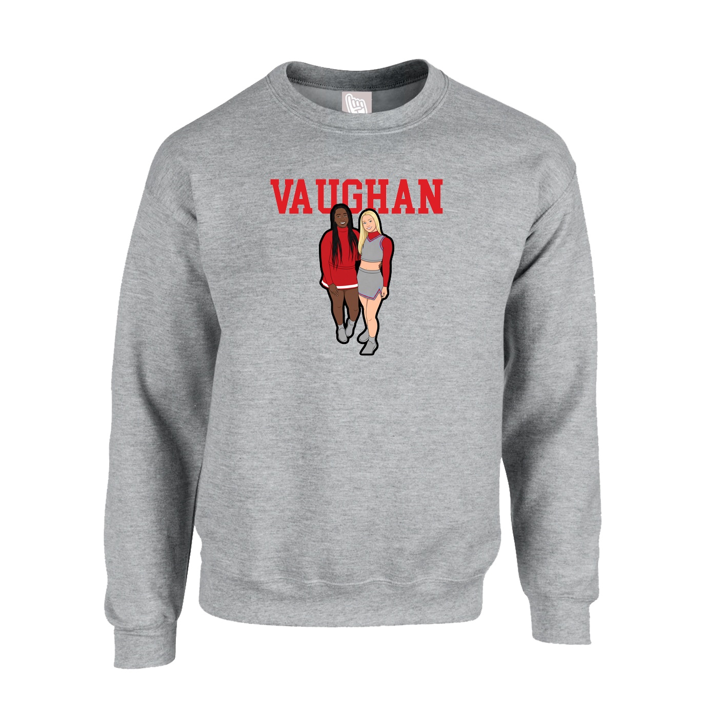 Fleece Crew — Shirsey in Grey