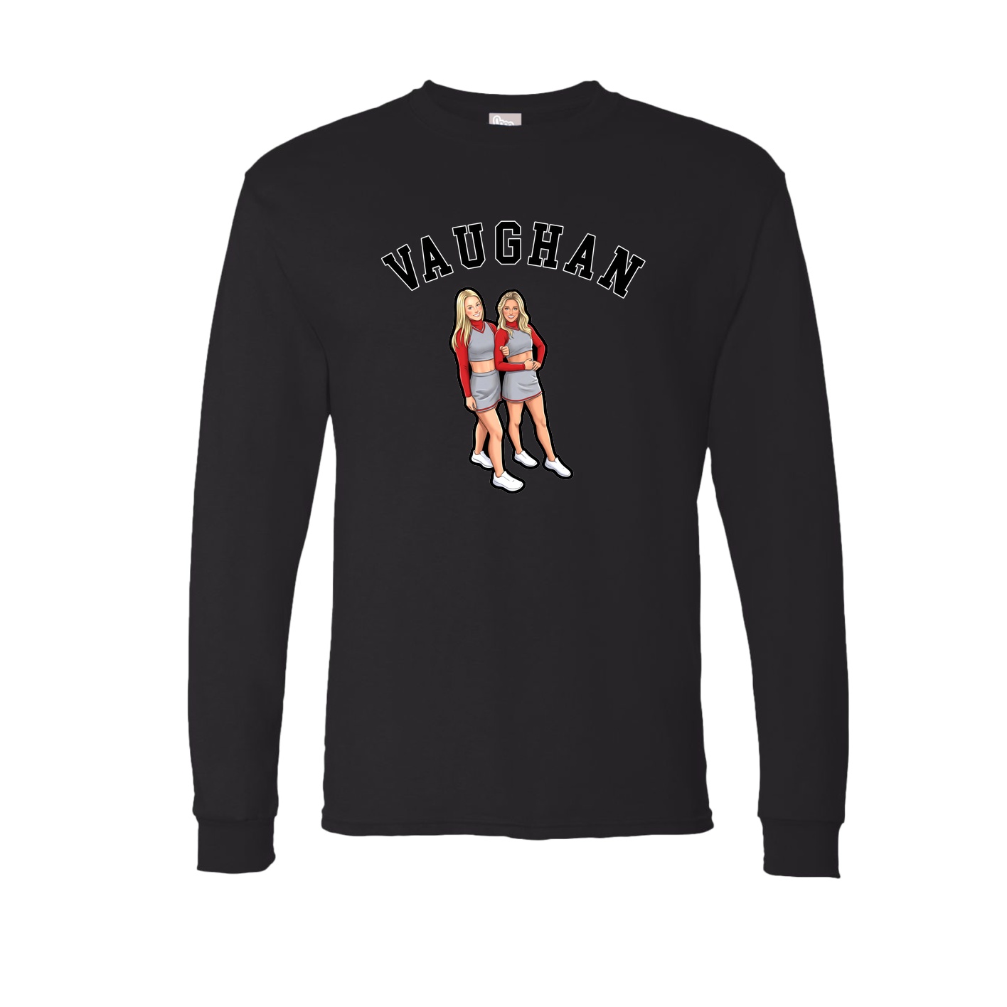 Long Sleeve Tee — Shirsey Arch in Black