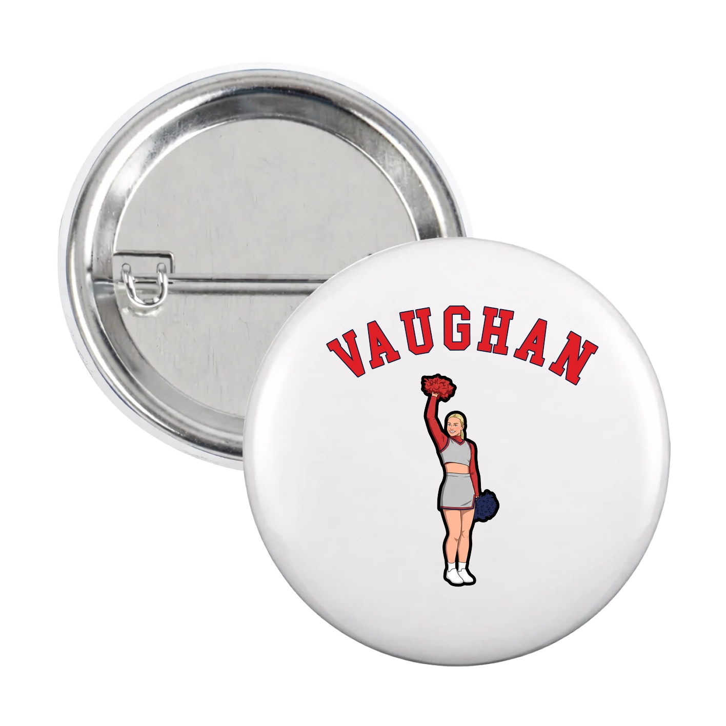 Game Day Button — Shirsey Arch in White