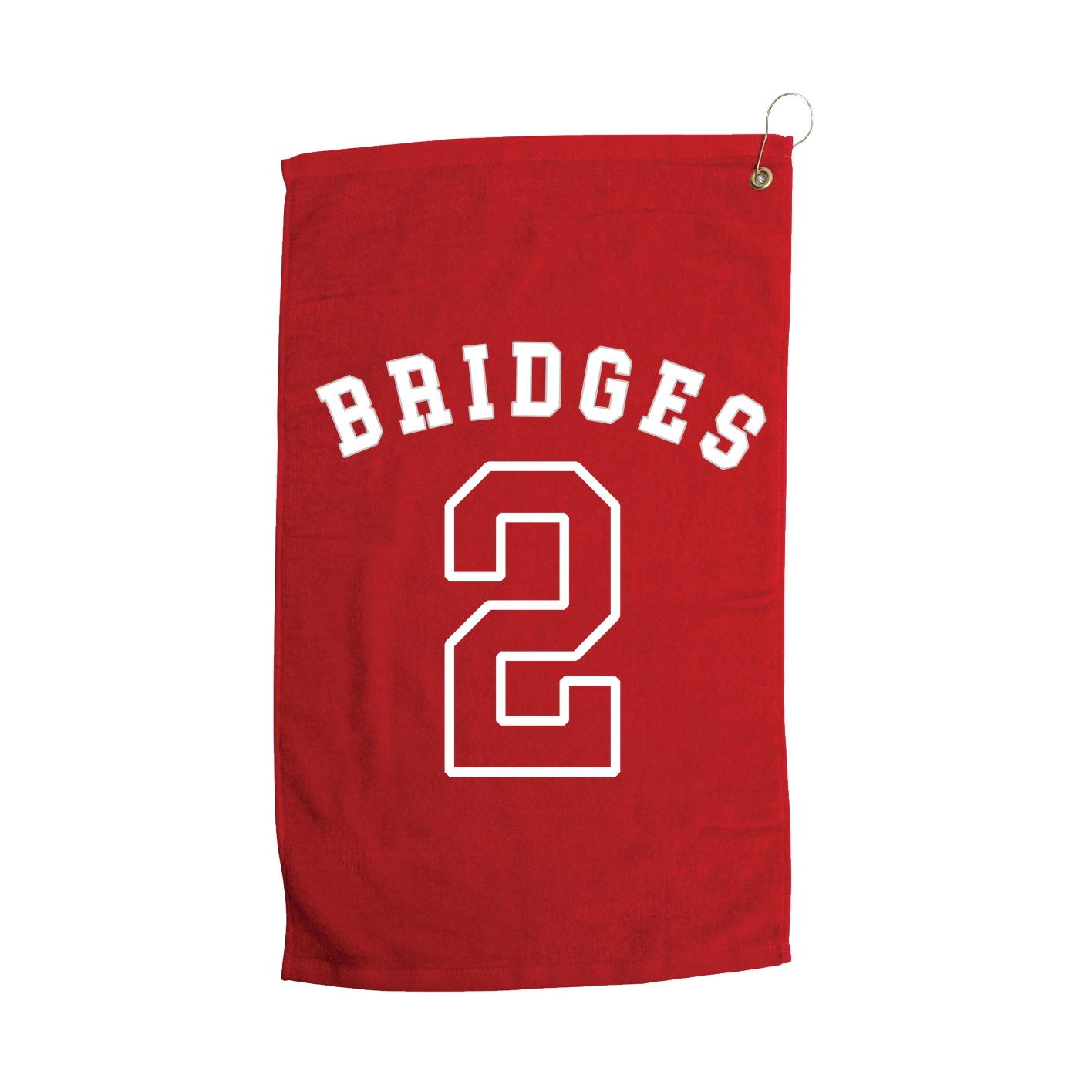 Golf Towel — Shirsey Arch in Red