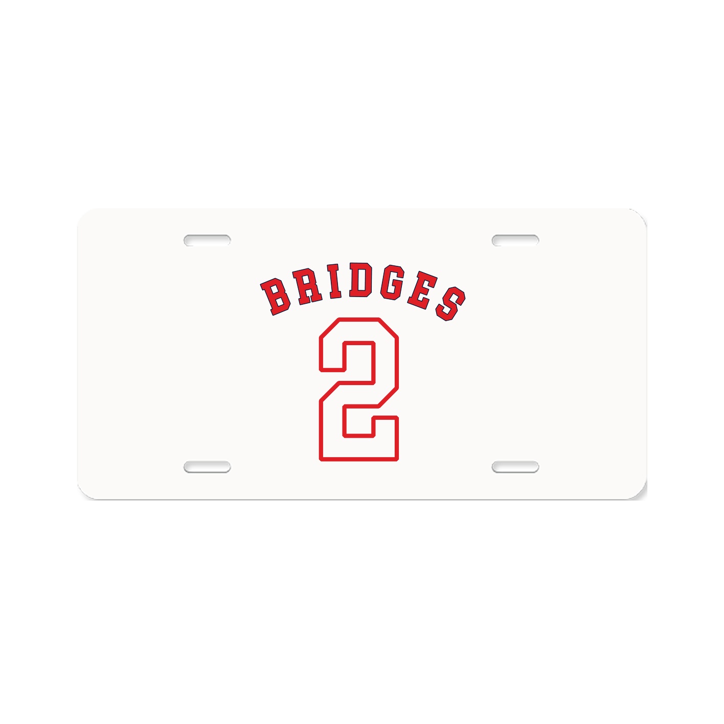 License Plate — Shirsey Arch in Classic