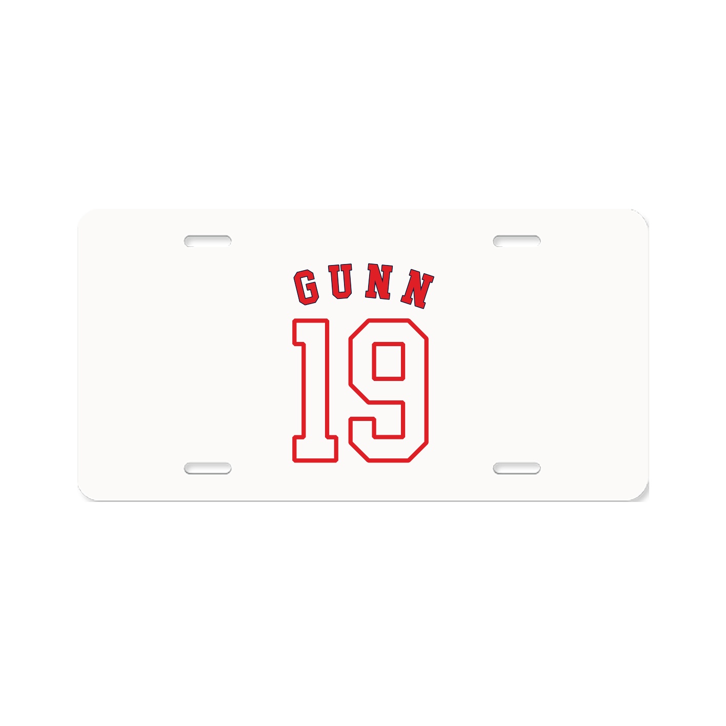 License Plate — Shirsey Arch in Classic