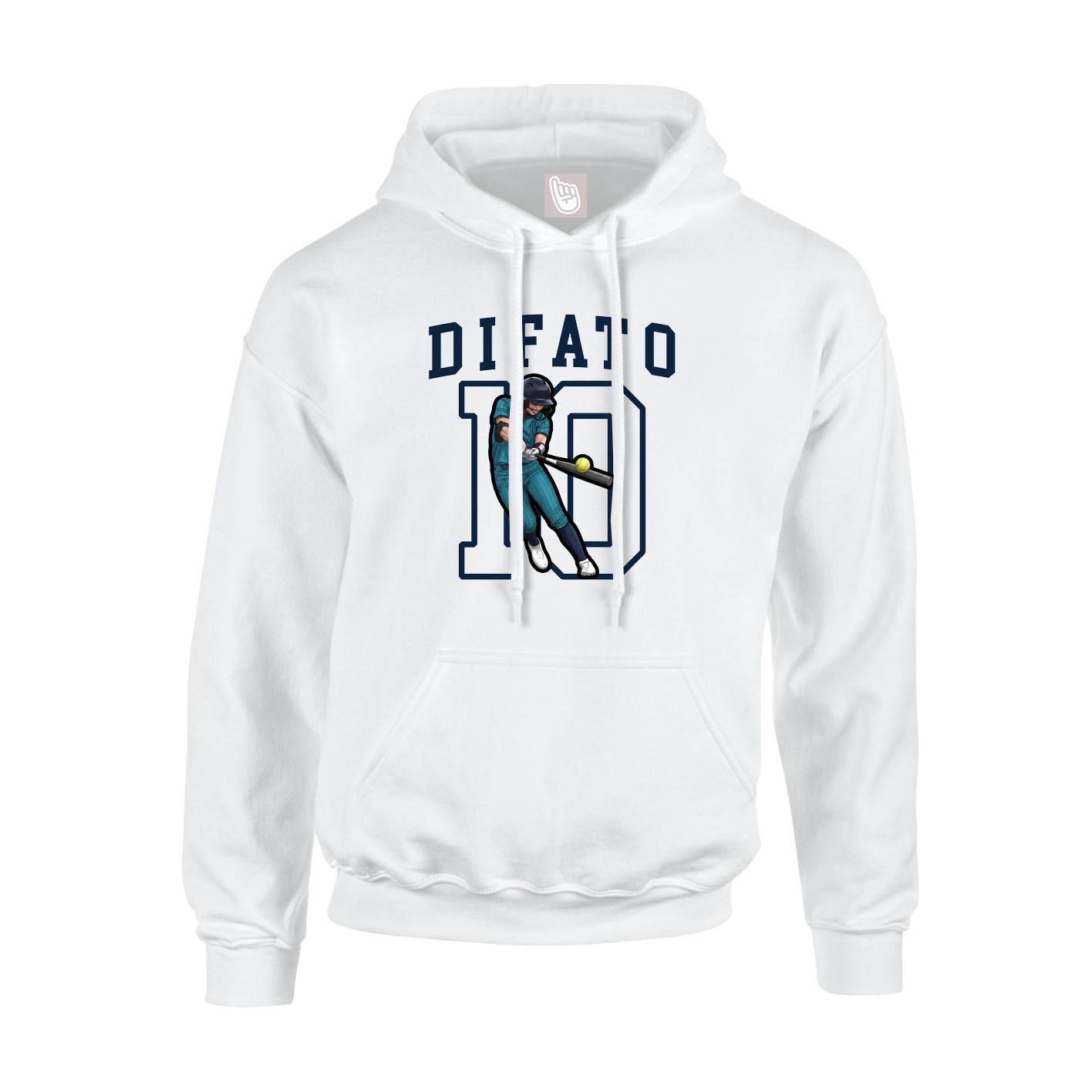 Hoodie — Shirsey in White