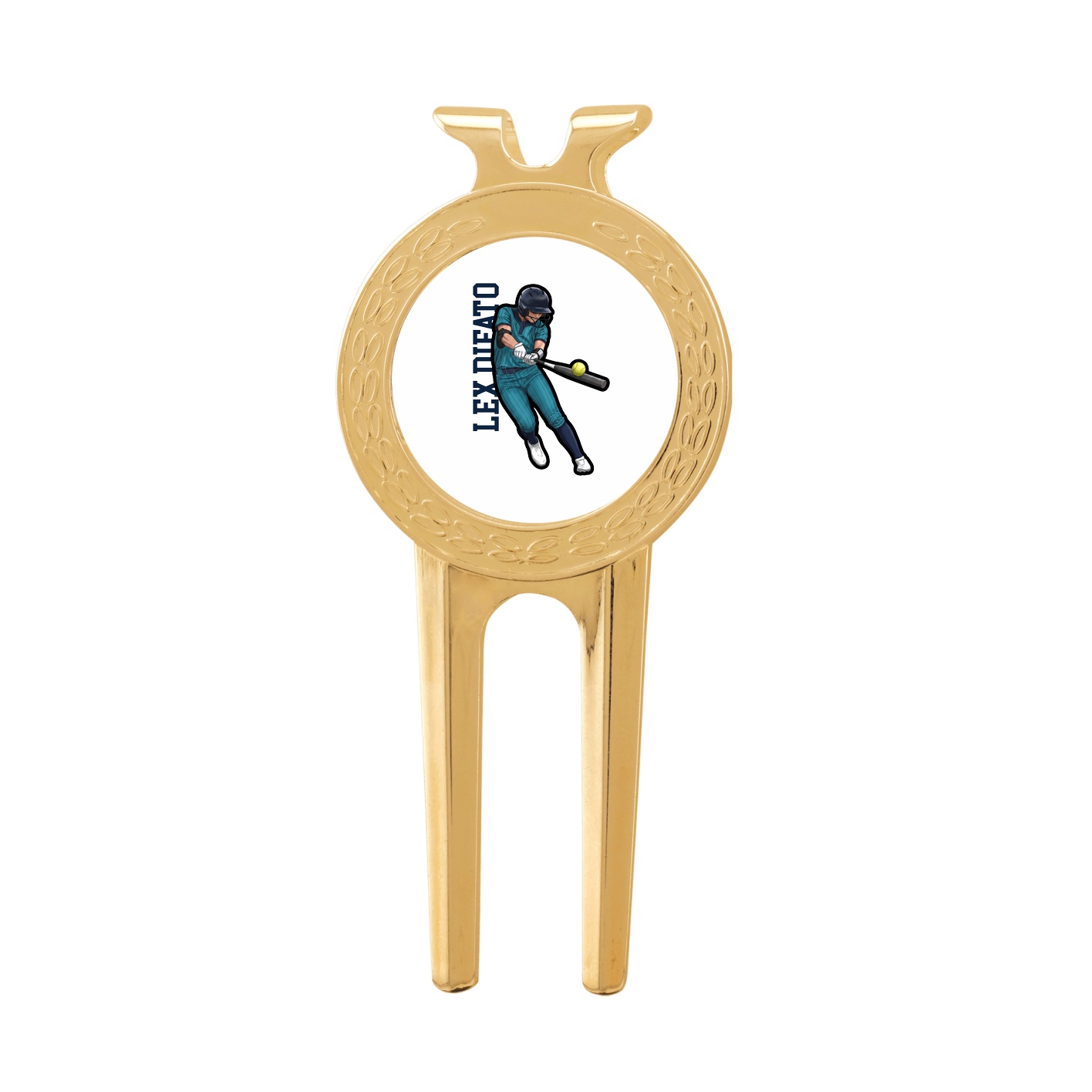Divot Tool with Ball Marker — Name Vertical in Classic