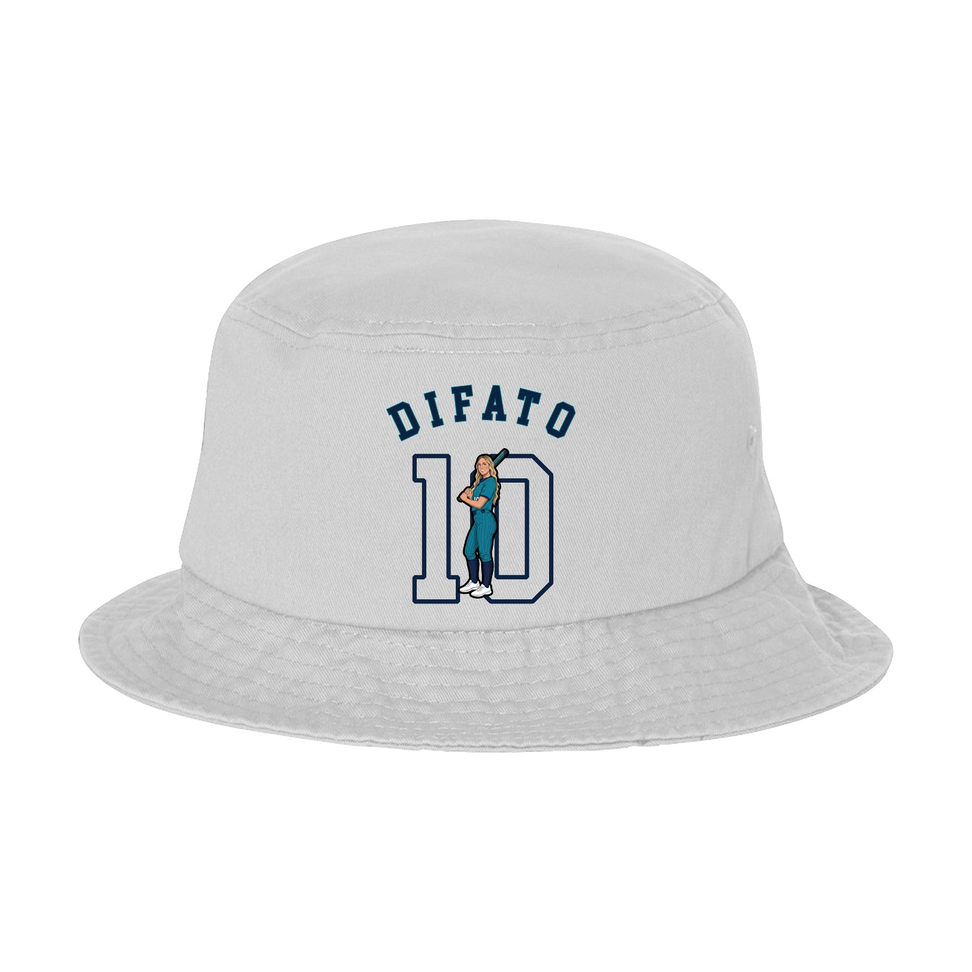 Bucket Cap — Shirsey Arch in White