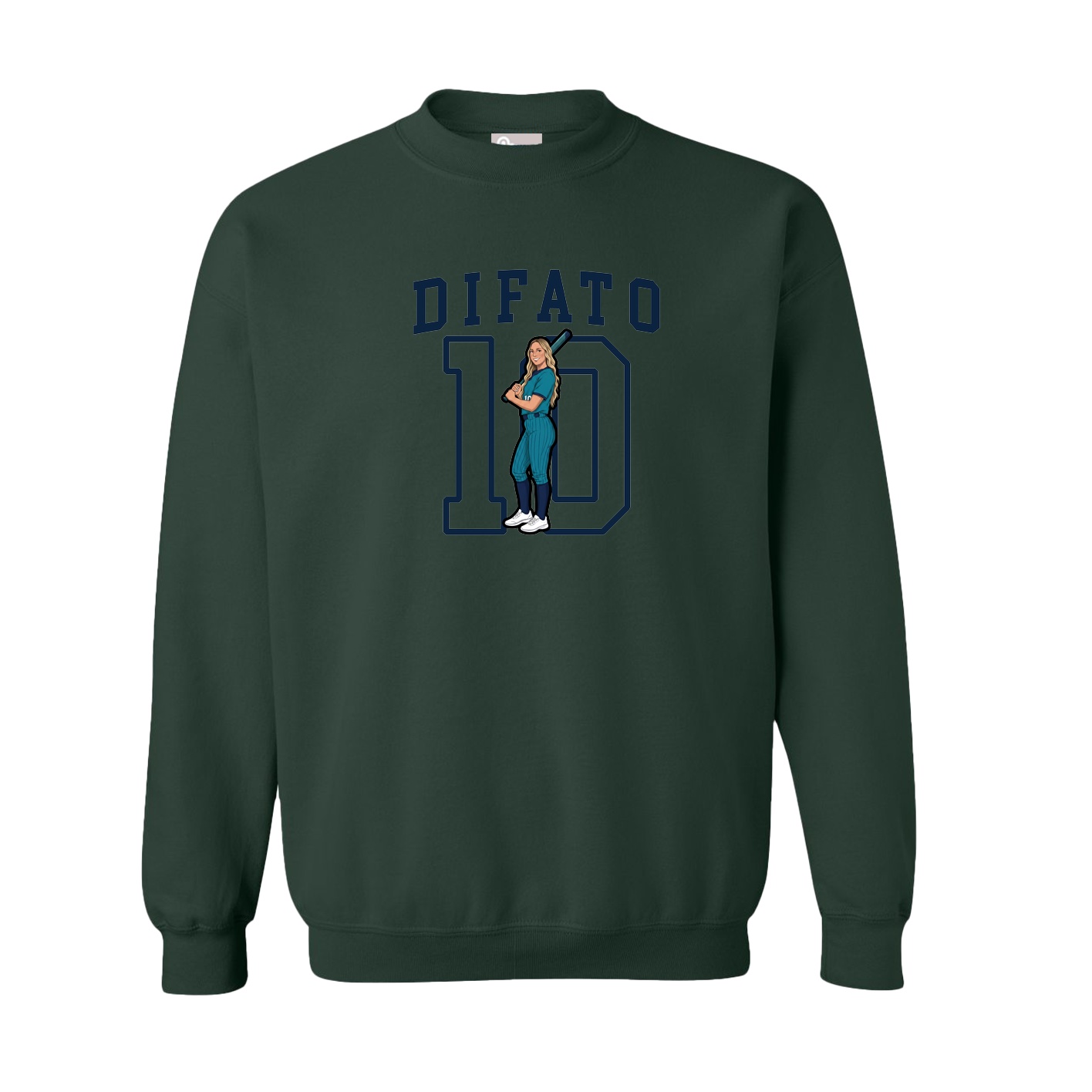Fleece Crew — Shirsey in Green