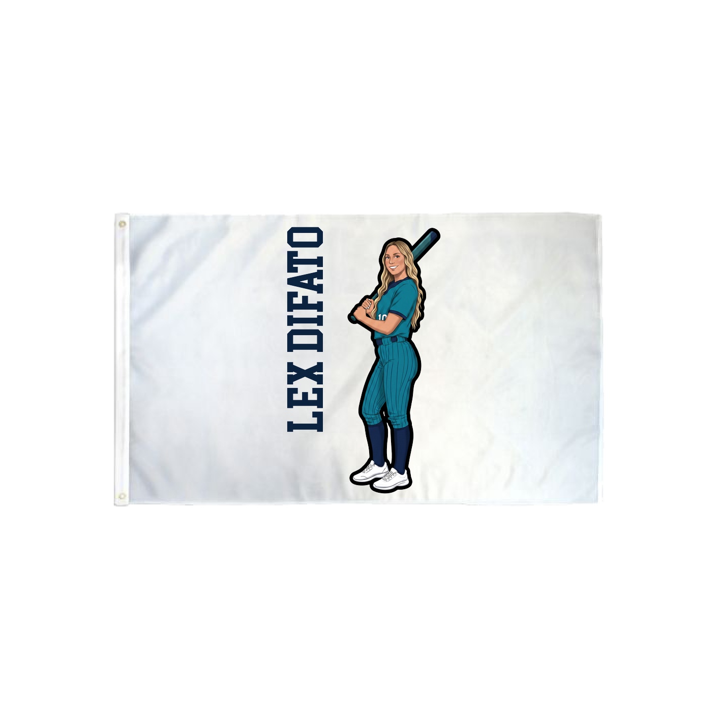 3x5 Flag — Name Vertical in Classic