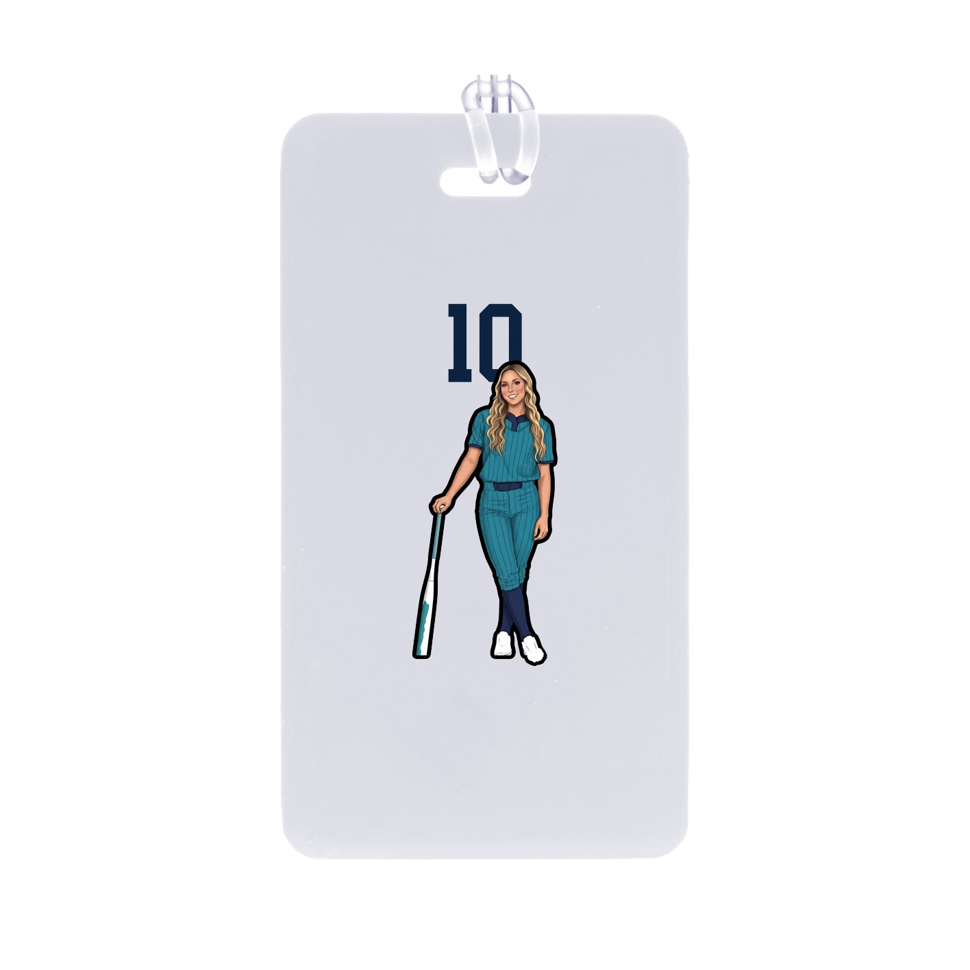 Bag Tag — Number Top in Classic