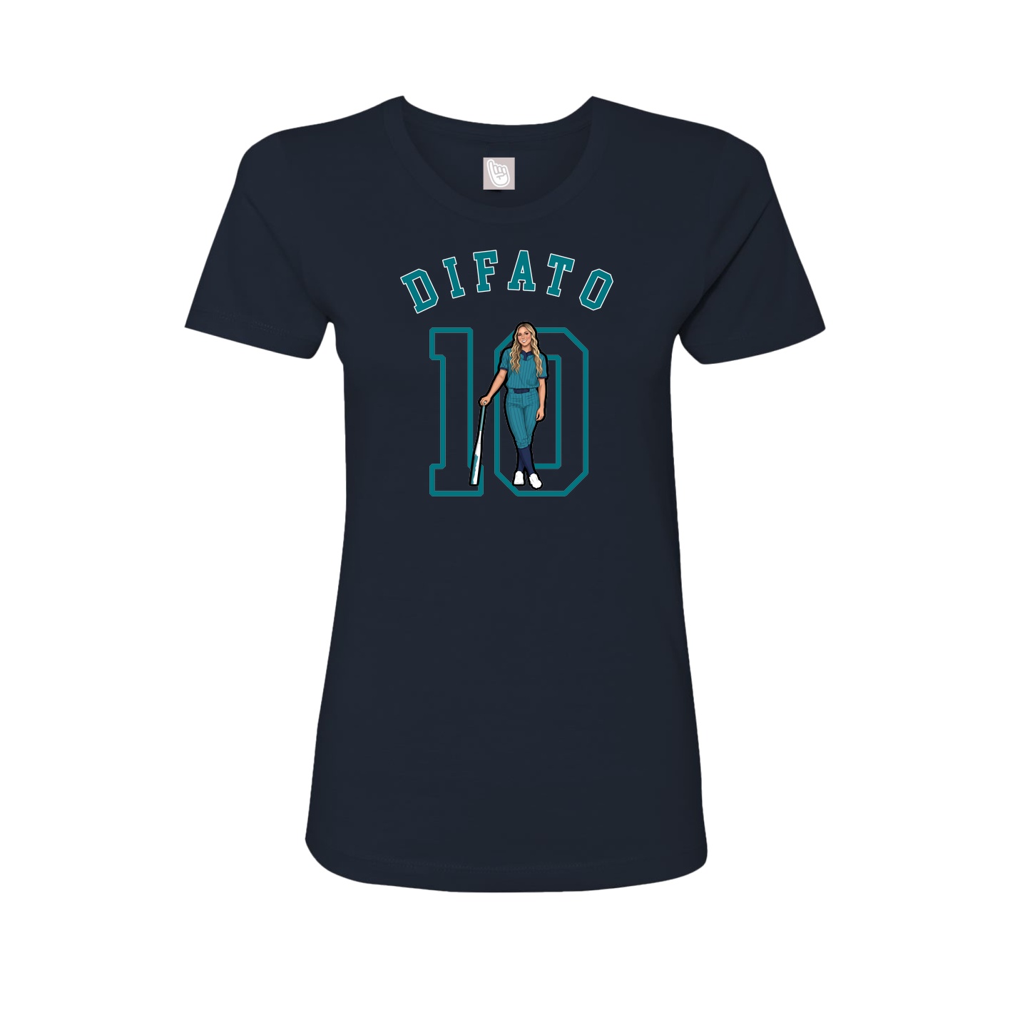 Womens Tee — Shirsey Arch in Navy