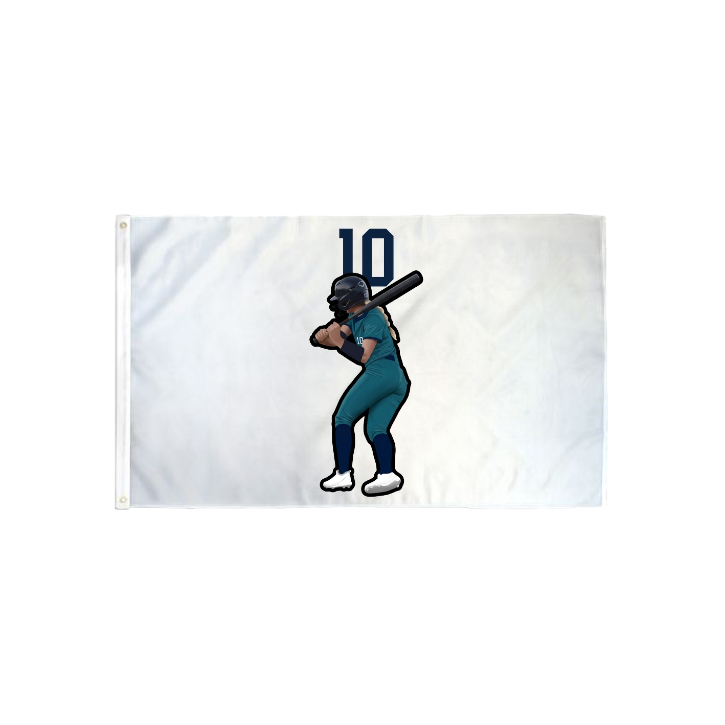 3x5 Flag — Number Top in Classic