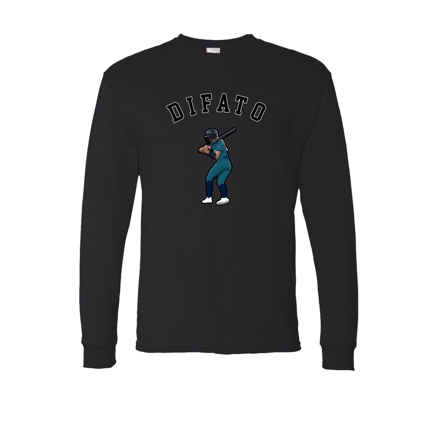 Long Sleeve Tee — Shirsey Arch in Black