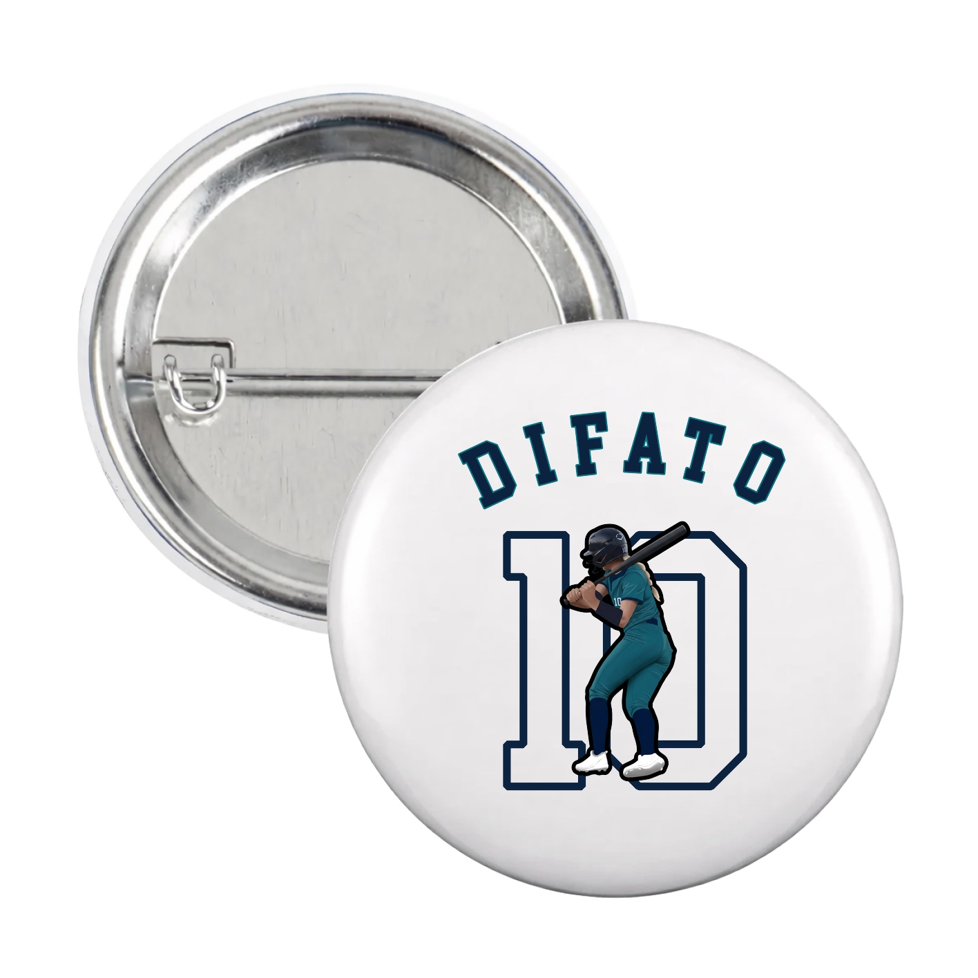 Game Day Button — Shirsey Arch in White