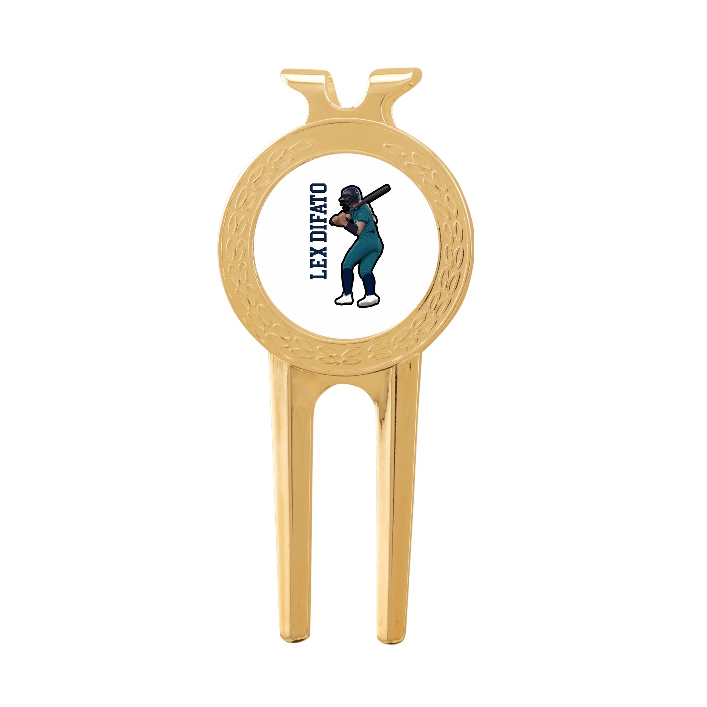Divot Tool with Ball Marker — Name Vertical in Classic