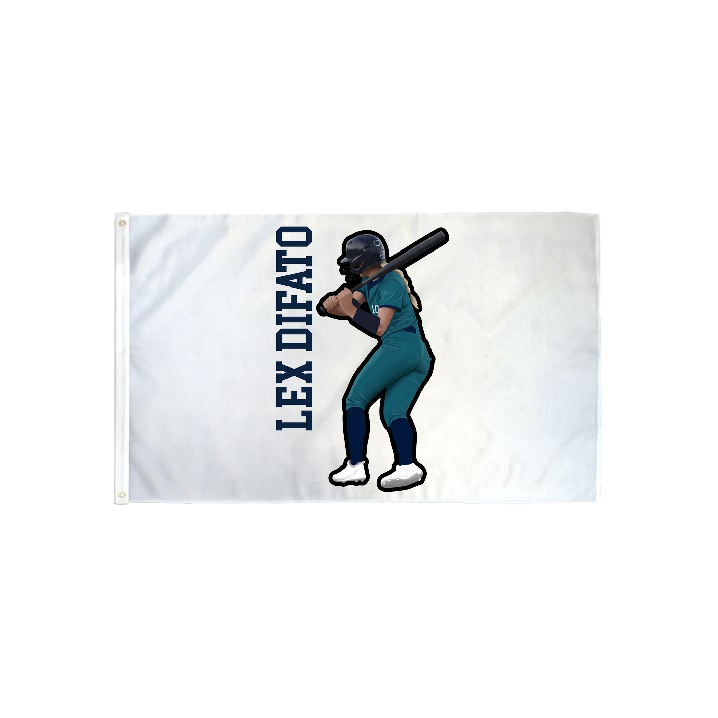3x5 Flag — Name Vertical in Classic