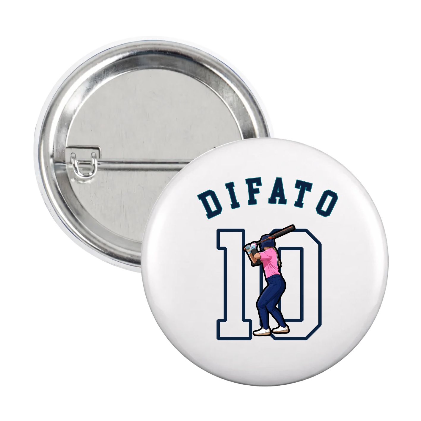 Game Day Button — Shirsey Arch in White